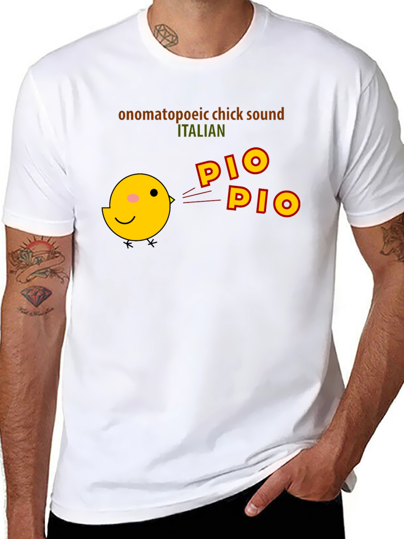 Pio Pio Italian Chick Sound T-Shirt