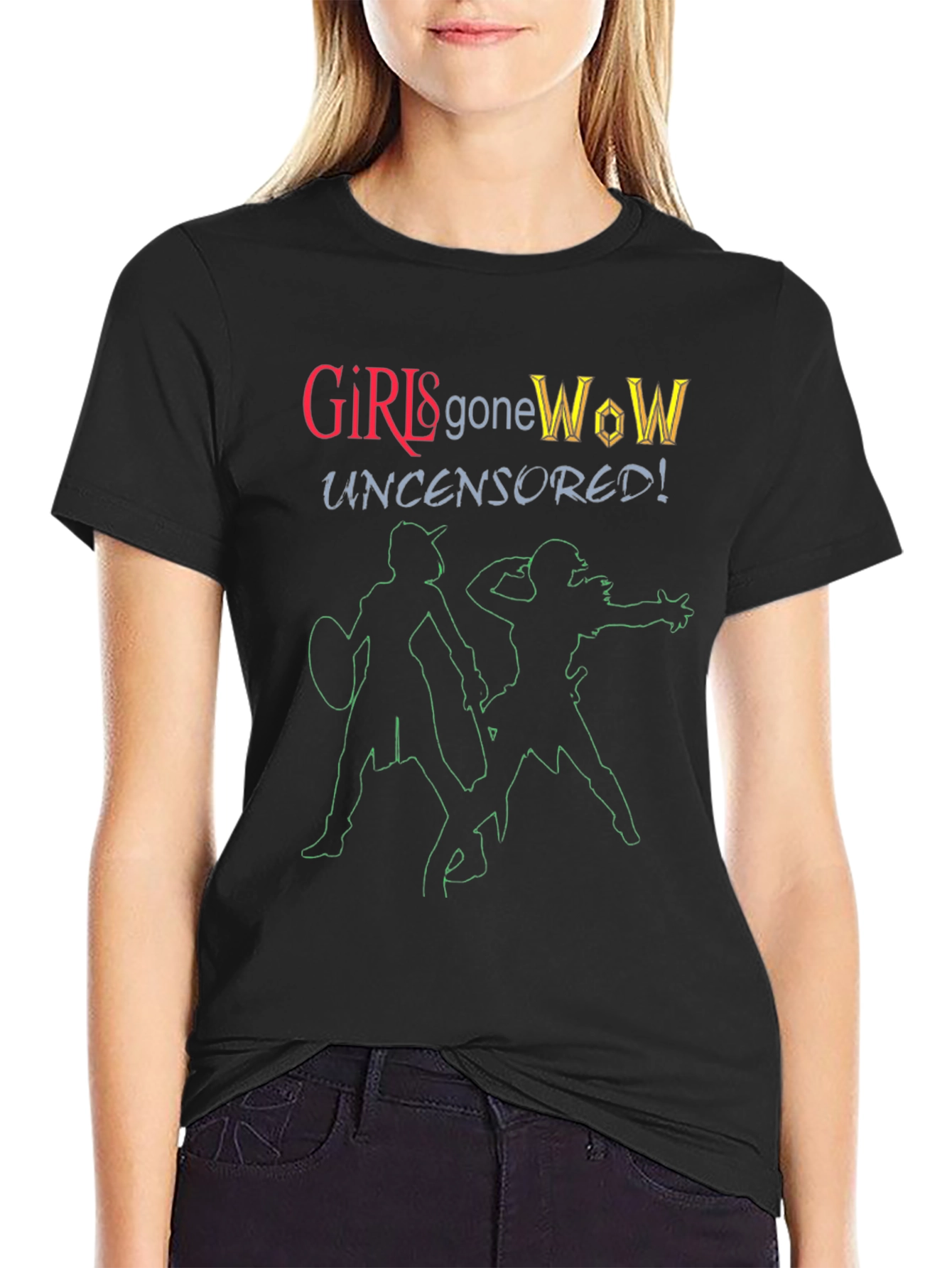Girls Gone WoW Uncensored T-Shirt