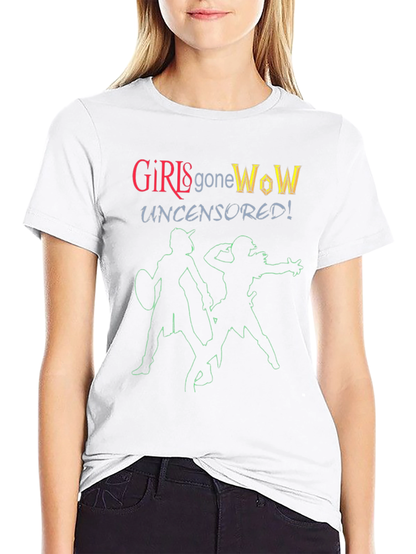 Girls Gone WoW Uncensored T-Shirt