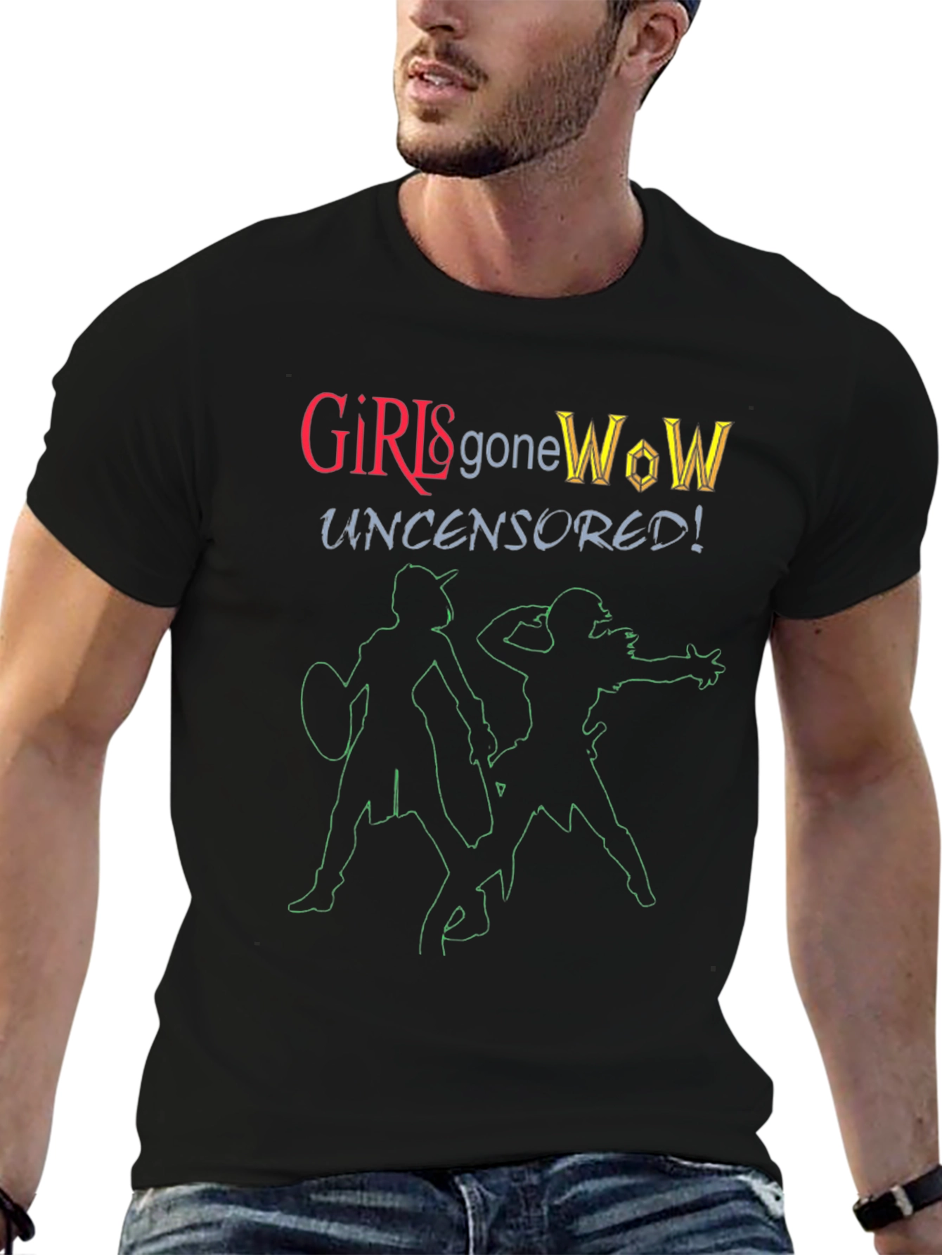 Girls Gone WoW Uncensored T-Shirt