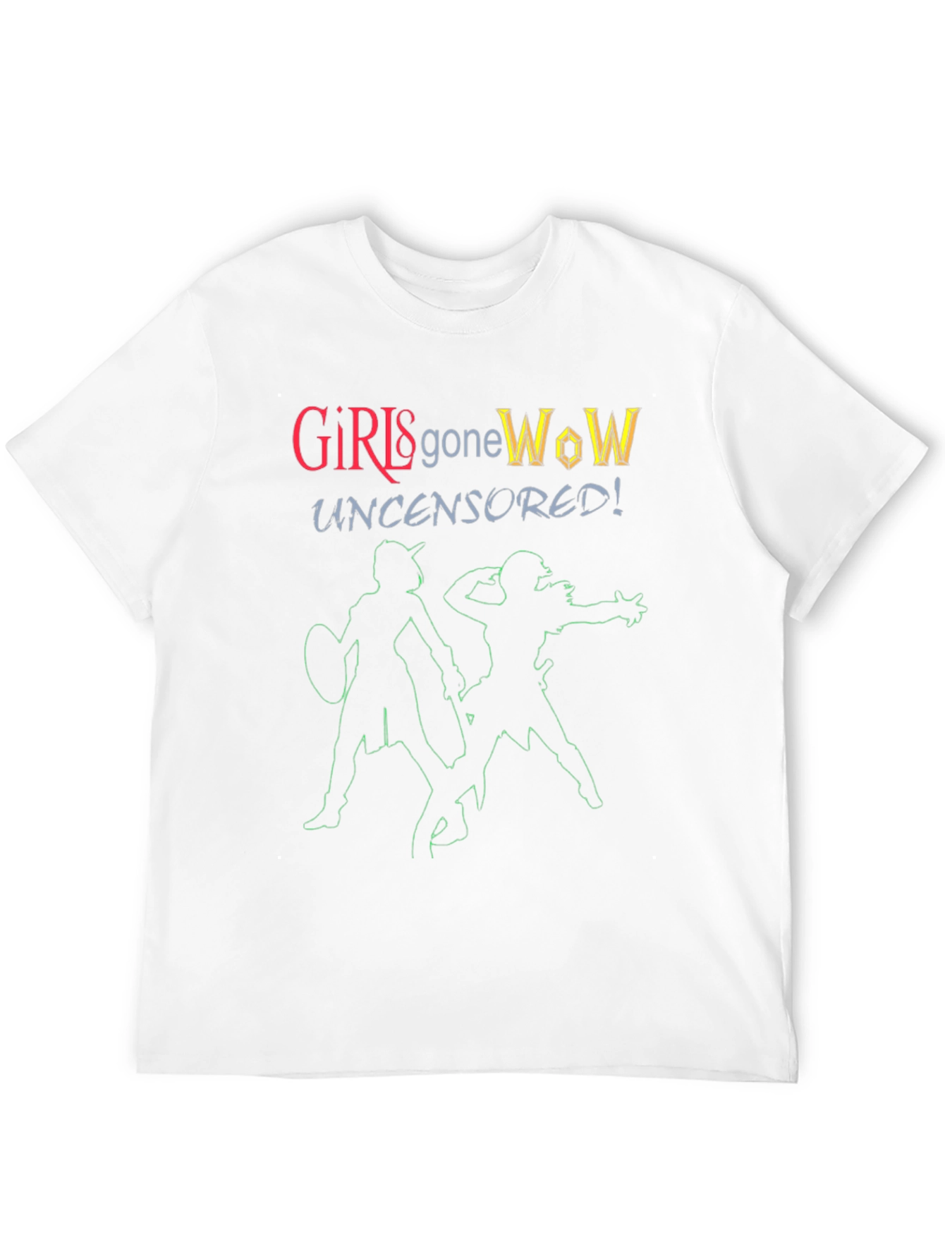 Girls Gone WoW Uncensored T-Shirt