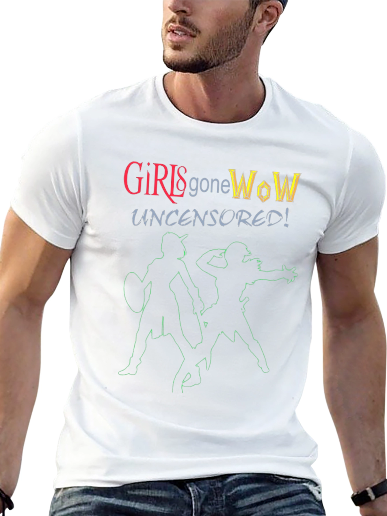 Girls Gone WoW Uncensored T-Shirt