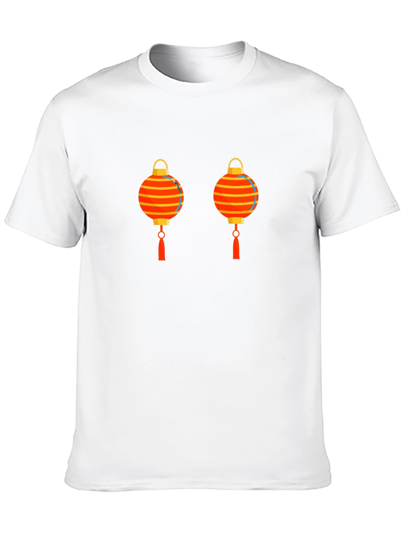 Lantern Graphic Black T-Shirt