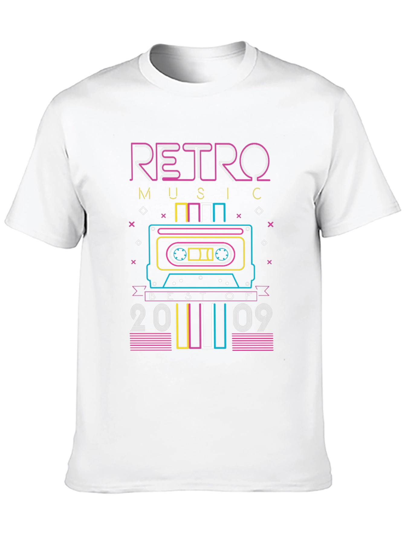 Retro Music Cassette T-Shirt - Best of 2009 Tee