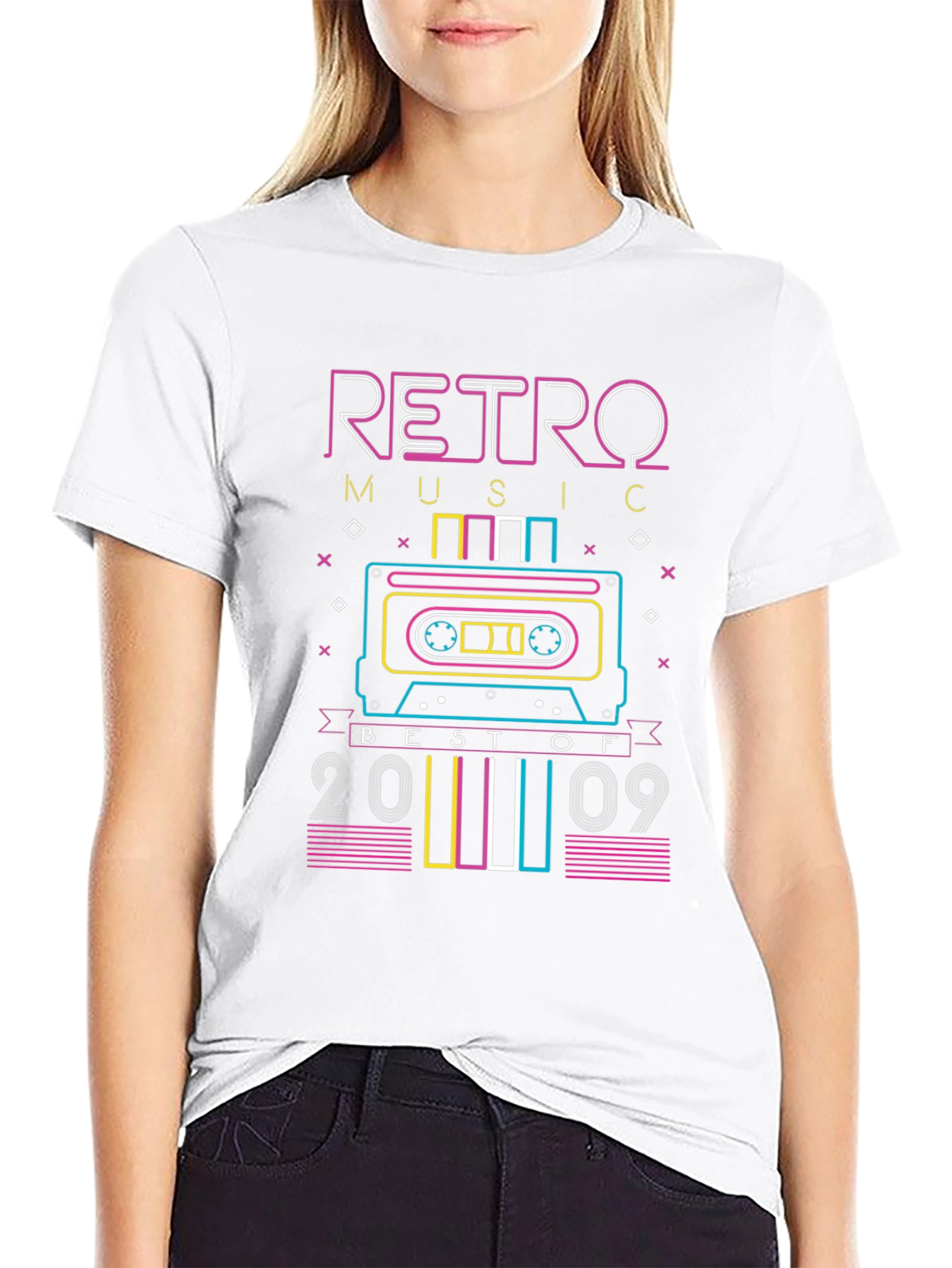 Retro Music Cassette T-Shirt - Best of 2009 Tee