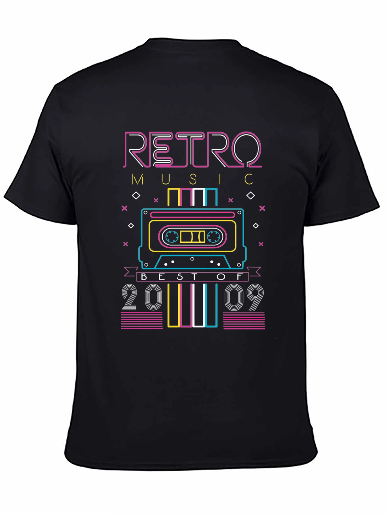 Retro Music Cassette T-Shirt - Best of 2009 Tee