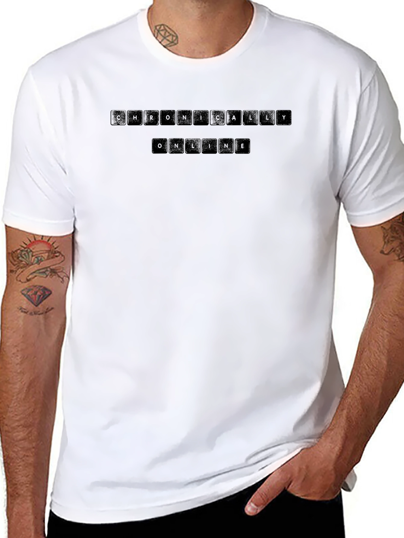 Chronically Online T-Shirt - Stylish & Trendy