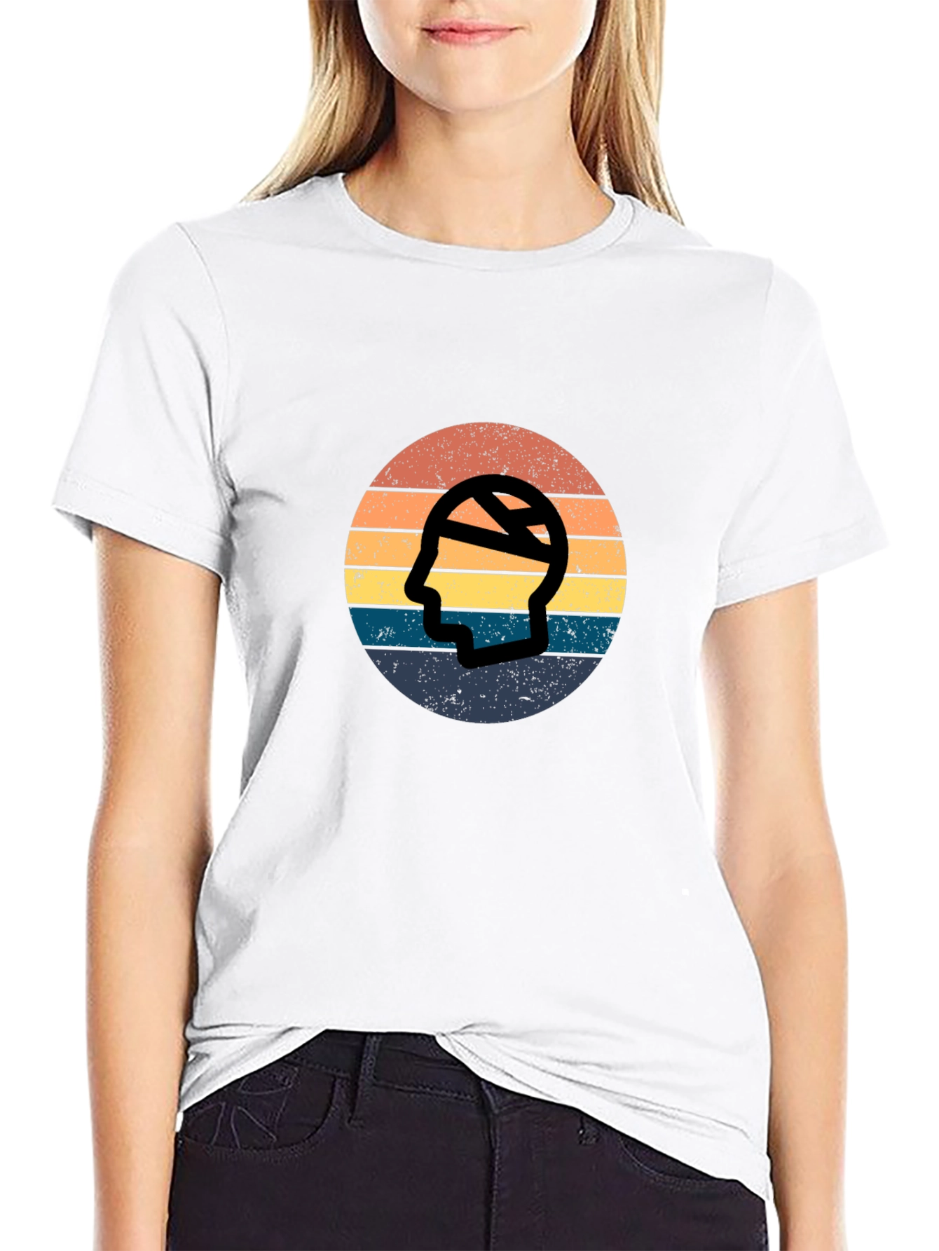 Retro Mummy Head T-Shirt