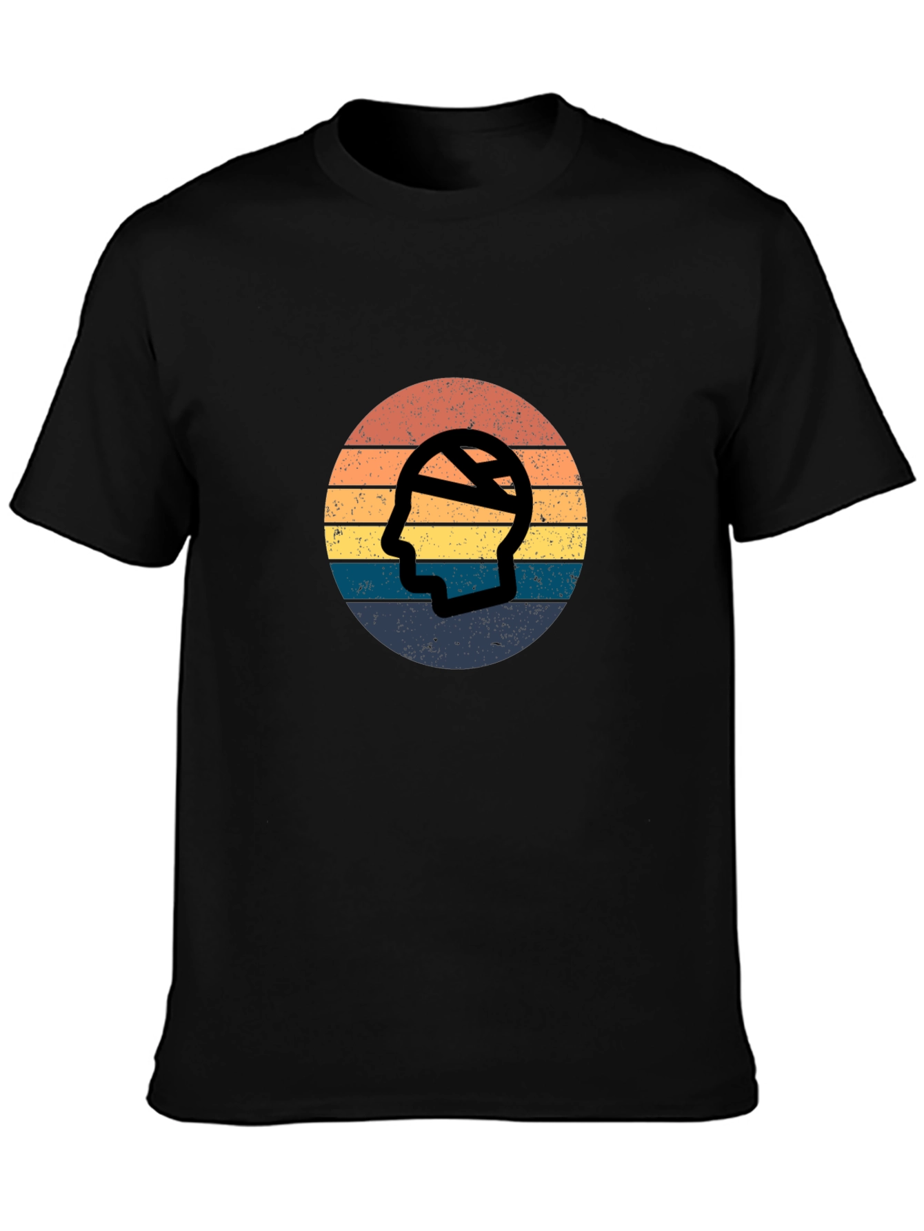 Retro Mummy Head T-Shirt