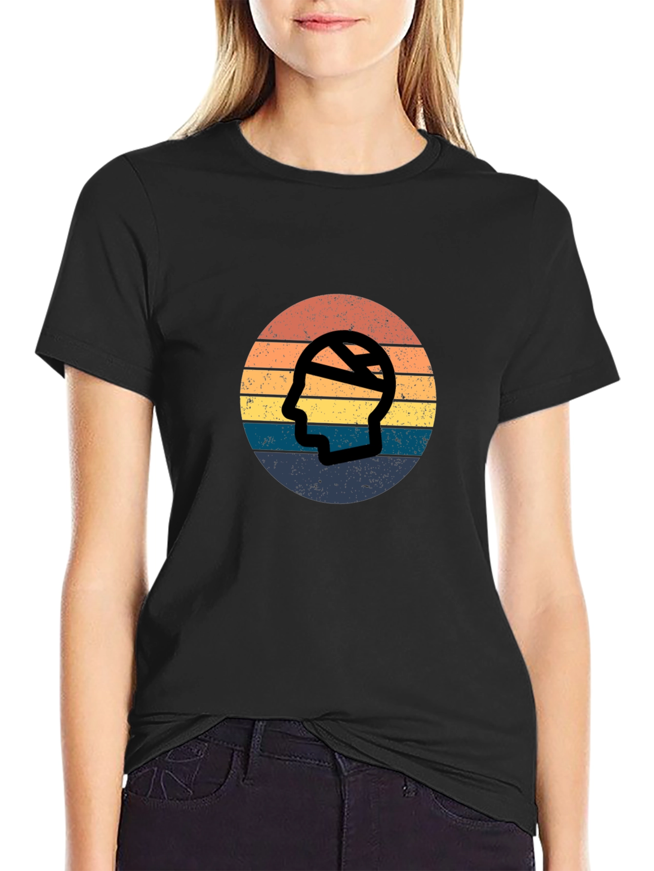 Retro Mummy Head T-Shirt