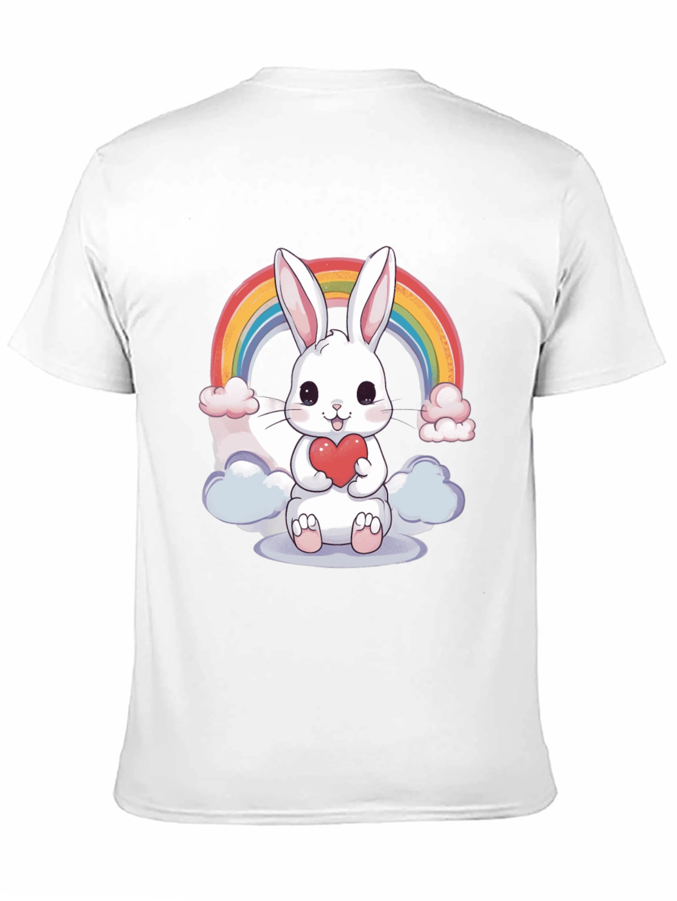 Cute Bunny Rainbow T-Shirt