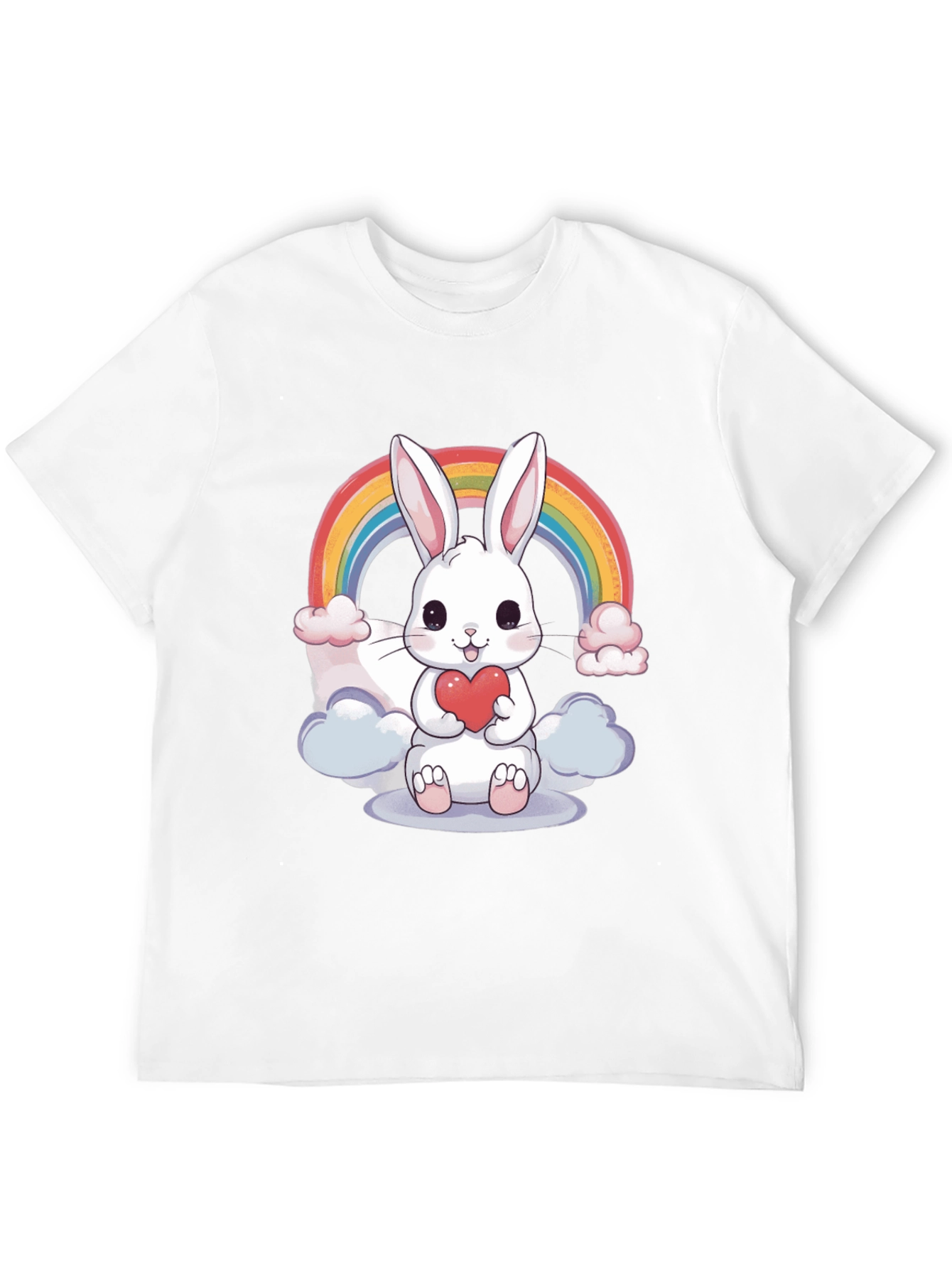 Cute Bunny Rainbow T-Shirt