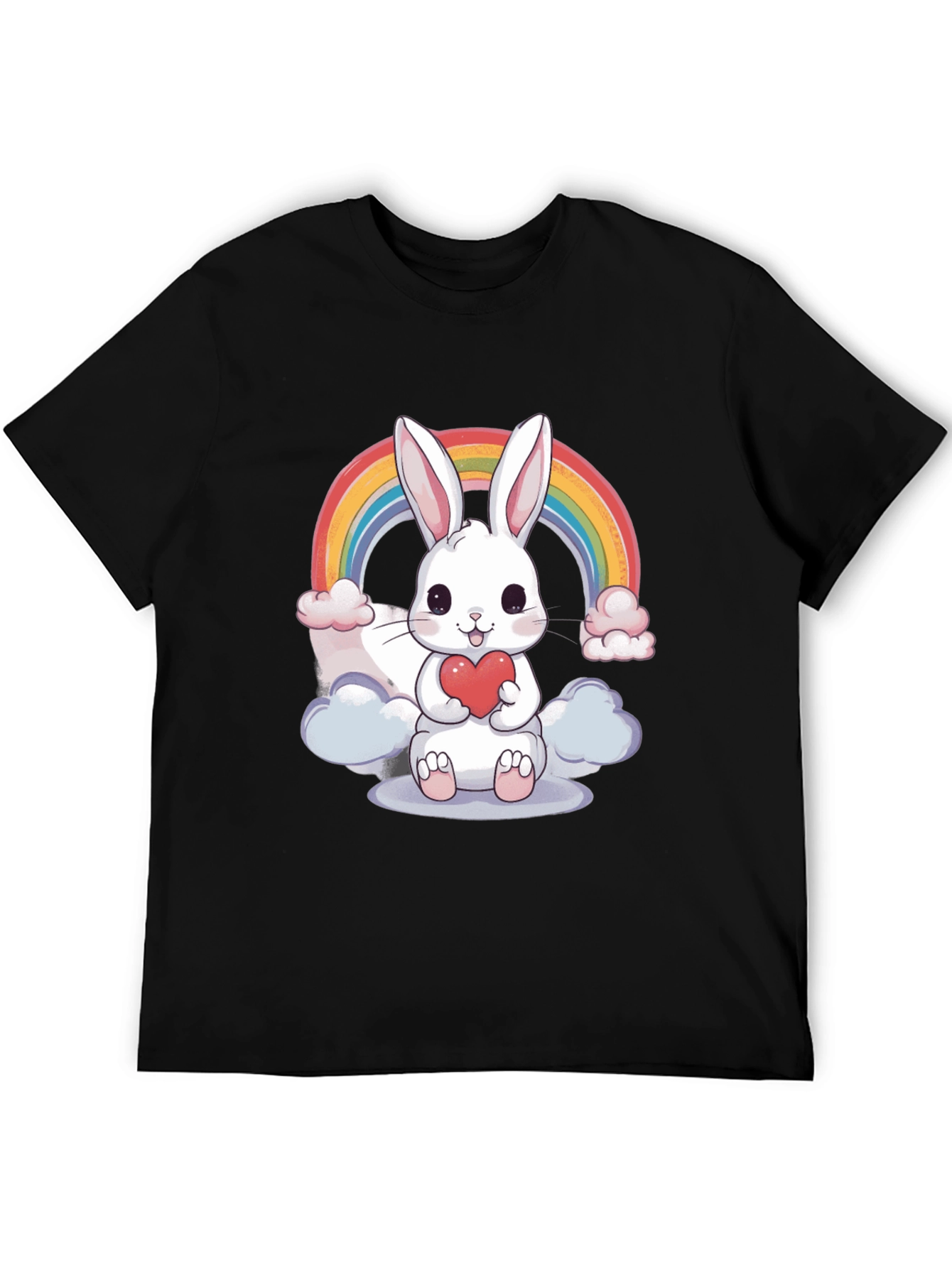 Cute Bunny Rainbow T-Shirt