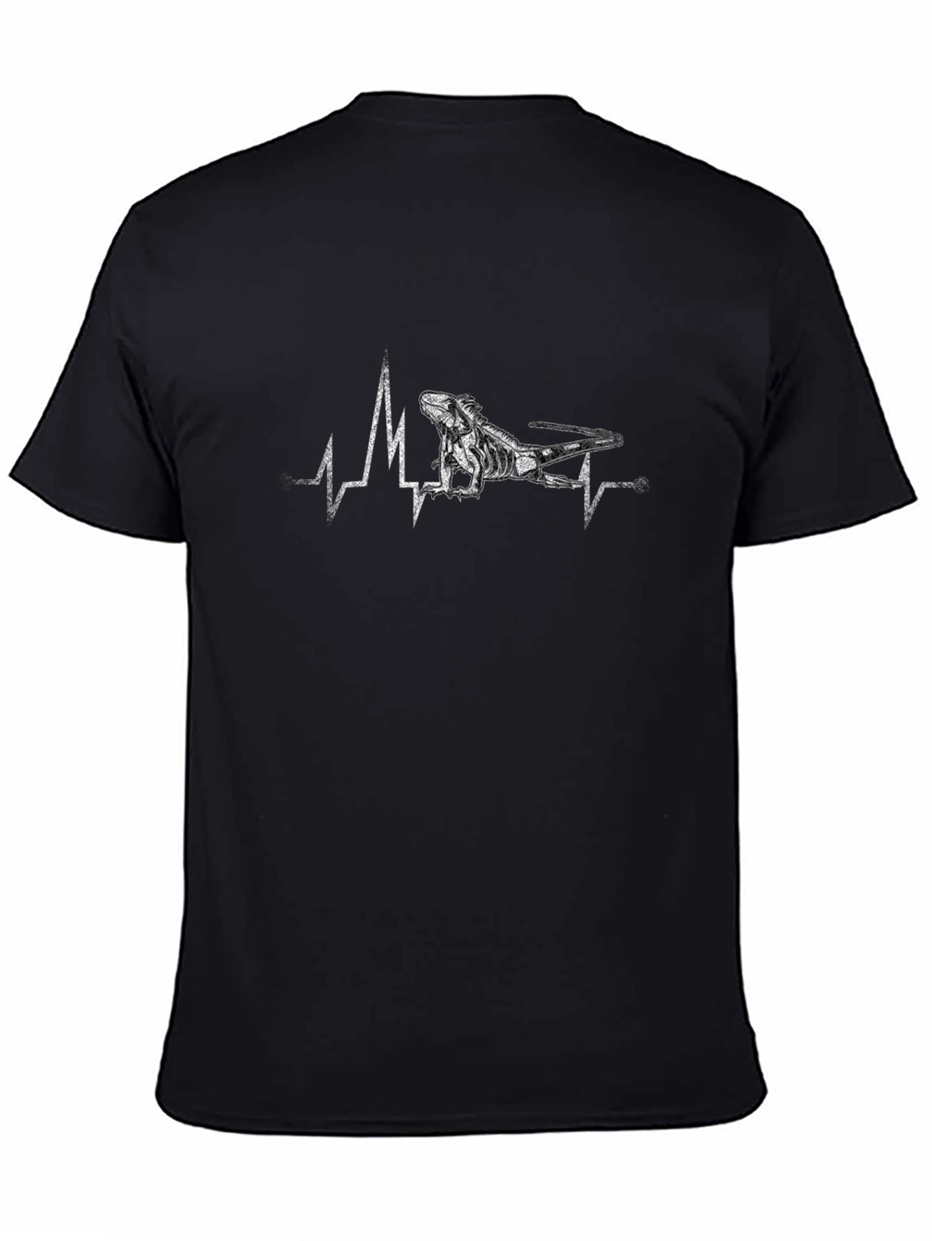 Iguana Heartbeat T-Shirt - Cool Reptile Tee