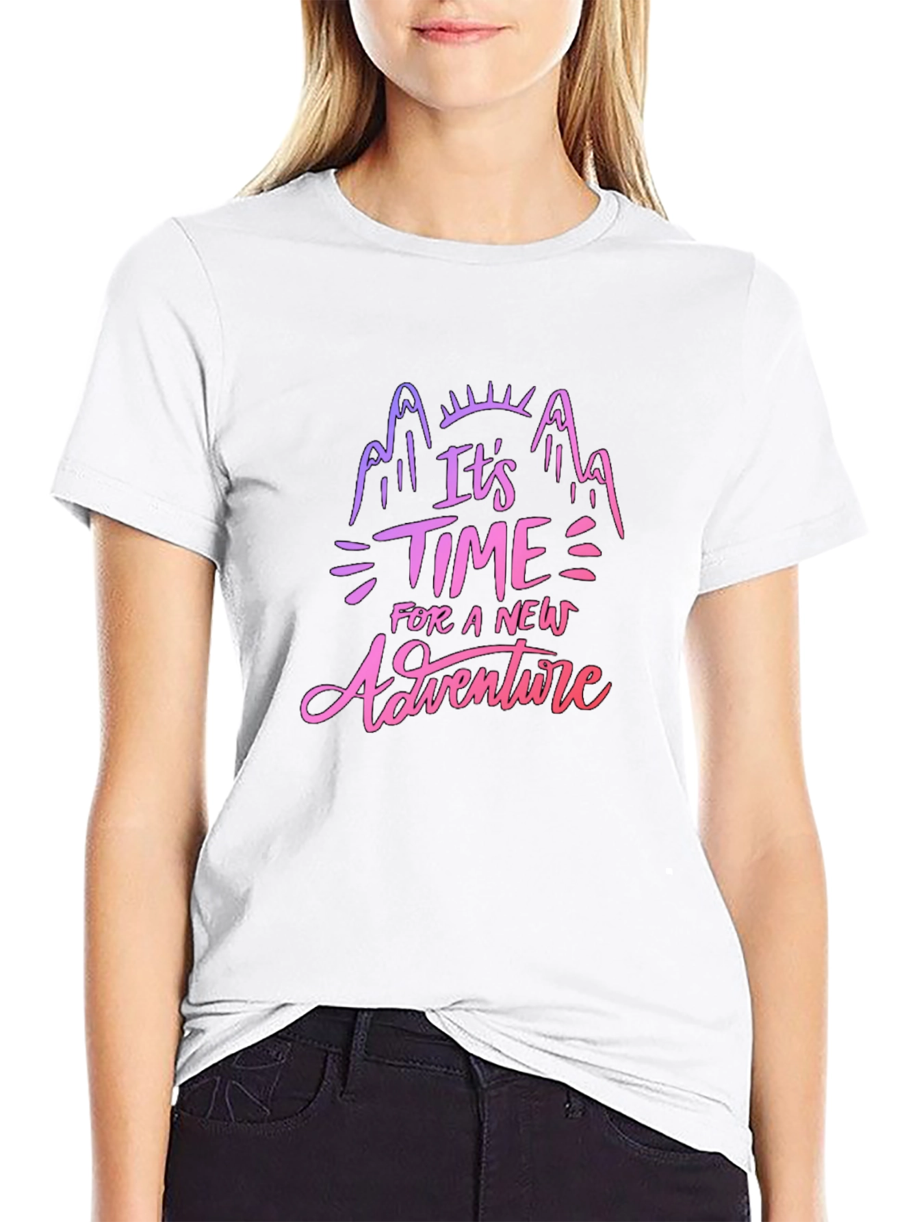Adventure Time Black Graphic Tee