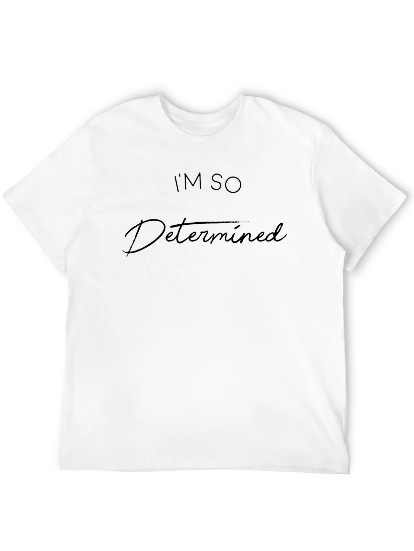 Determined Black T-Shirt