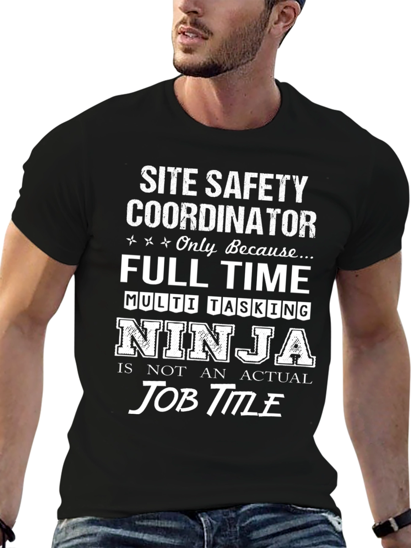 Site Safety Coordinator Ninja T-Shirt