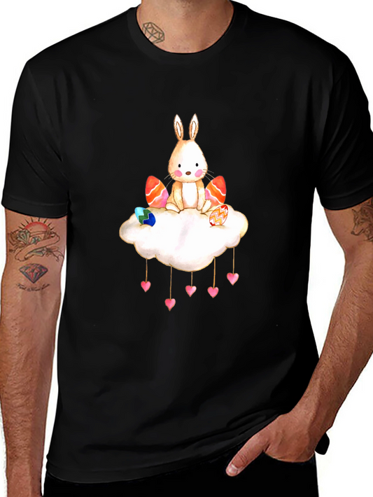 Cute Bunny on Cloud T-Shirt