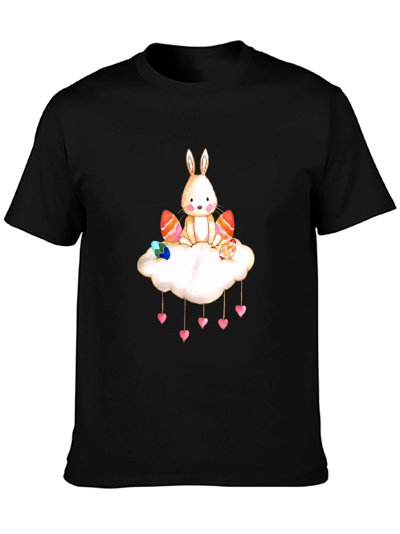 Cute Bunny on Cloud T-Shirt