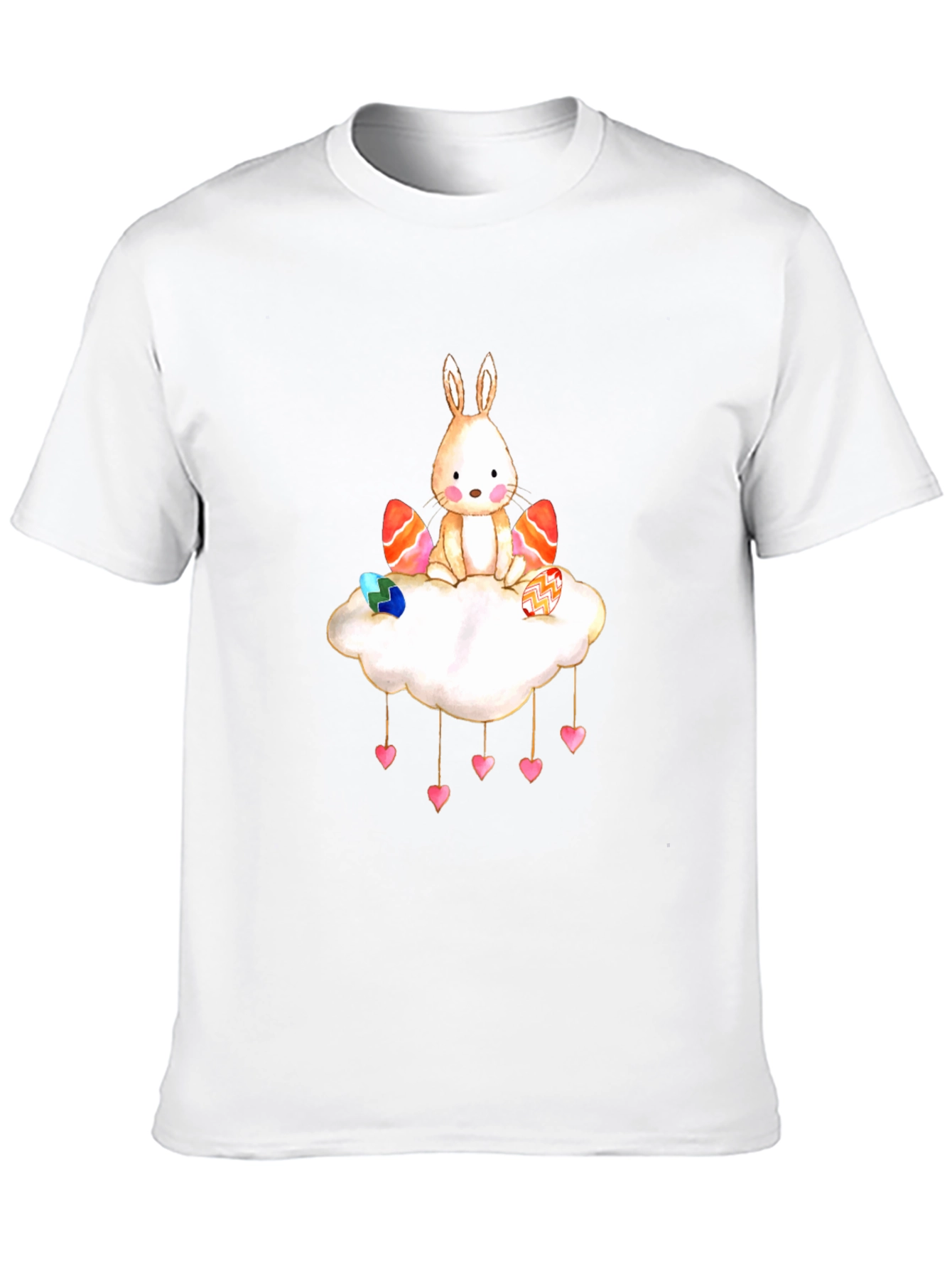 Cute Bunny on Cloud T-Shirt