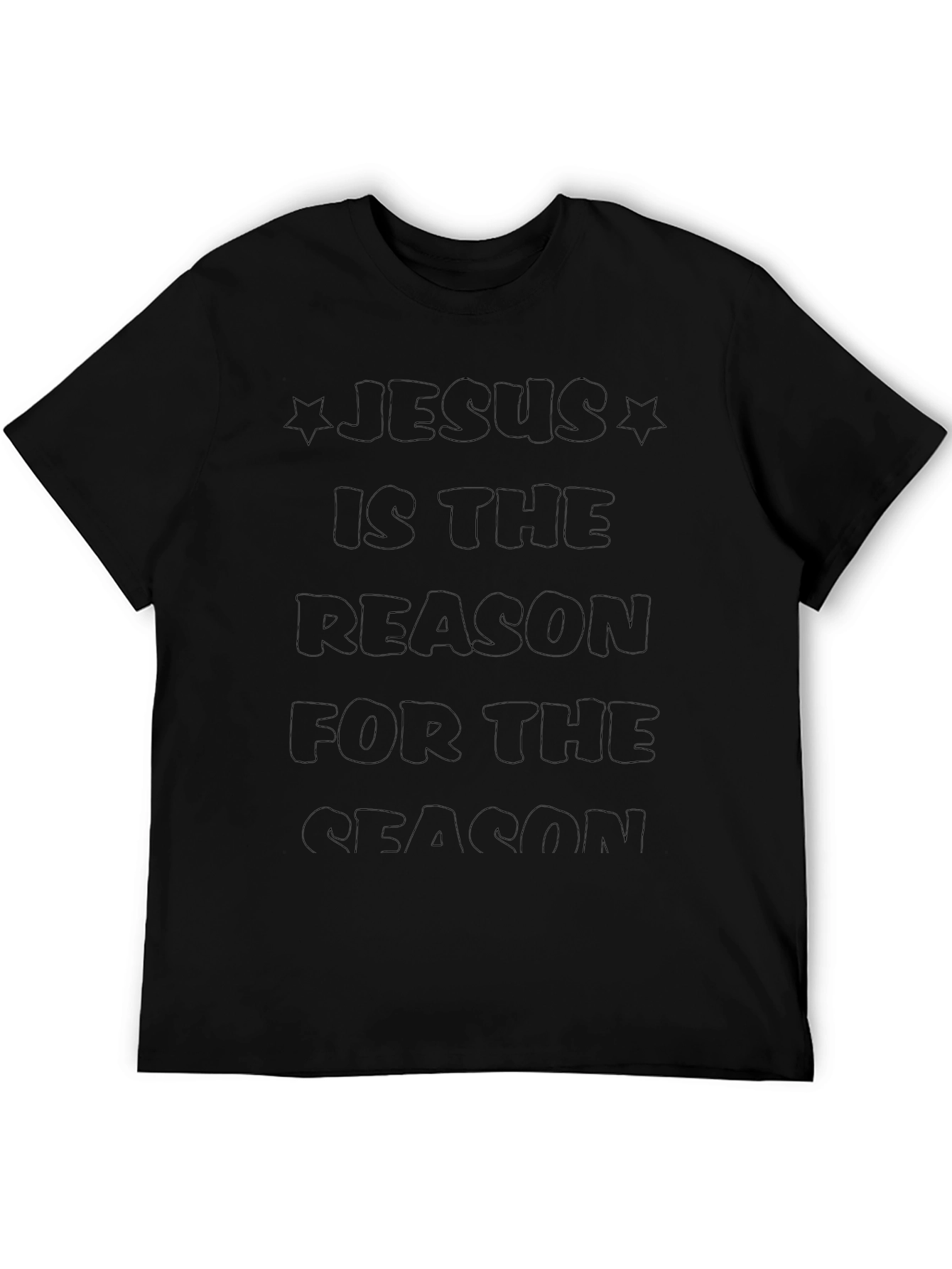 Jesus is the Reason T-Shirt - Black