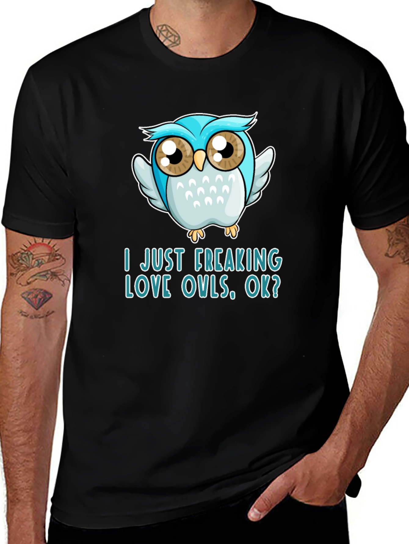 I Just Freaking Love Owls T-Shirt