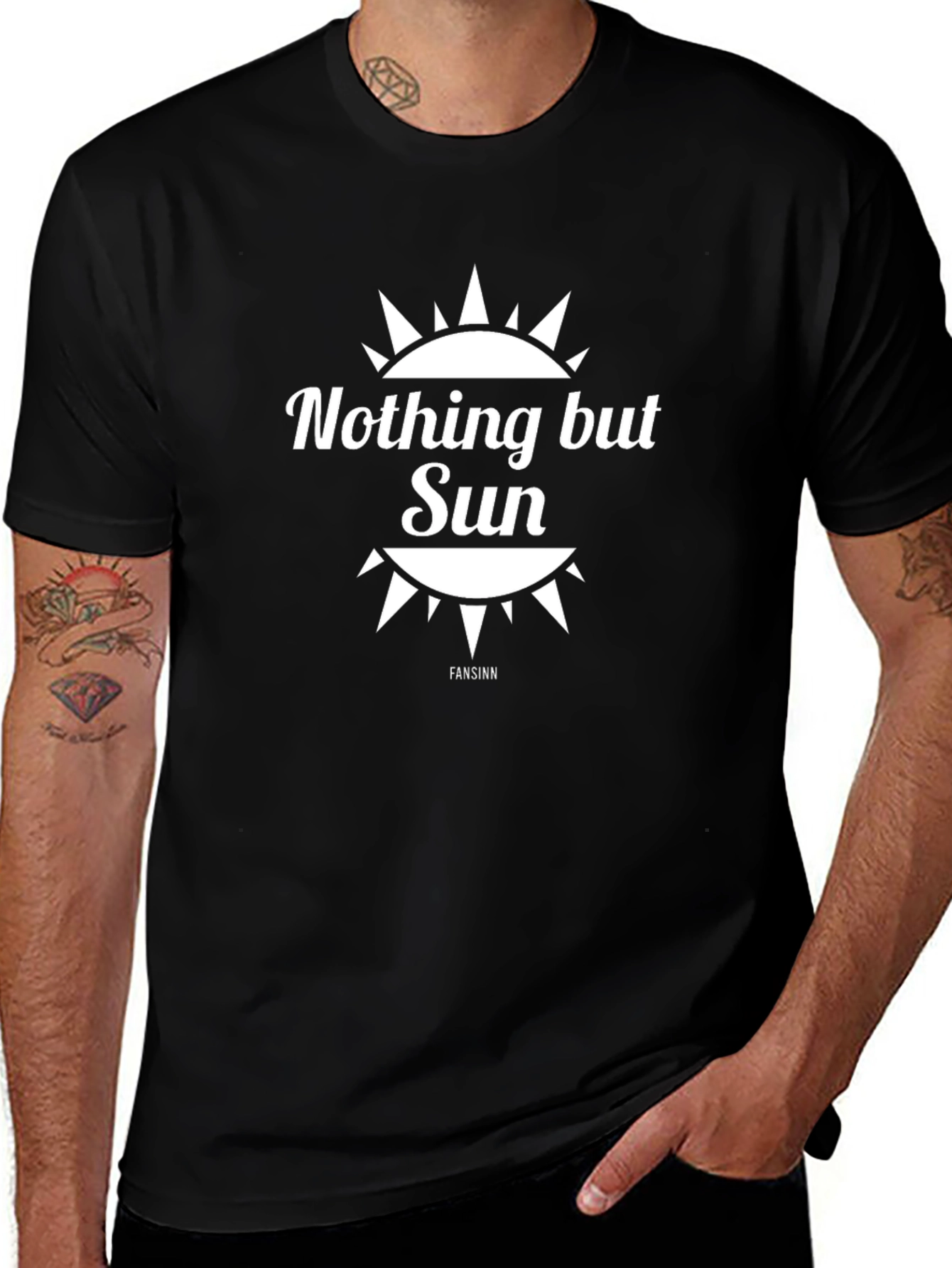Nothing But Sun Graphic Tee - Casual Comfort
