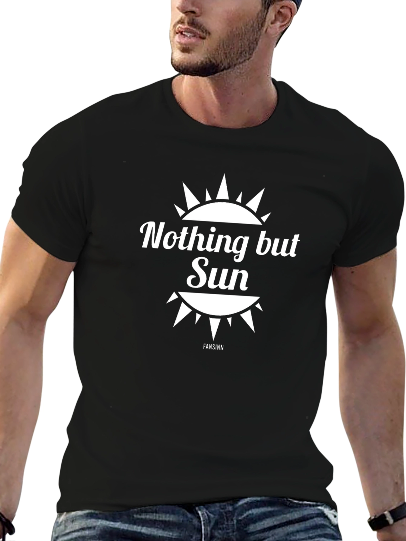 Nothing But Sun Graphic Tee - Casual Comfort