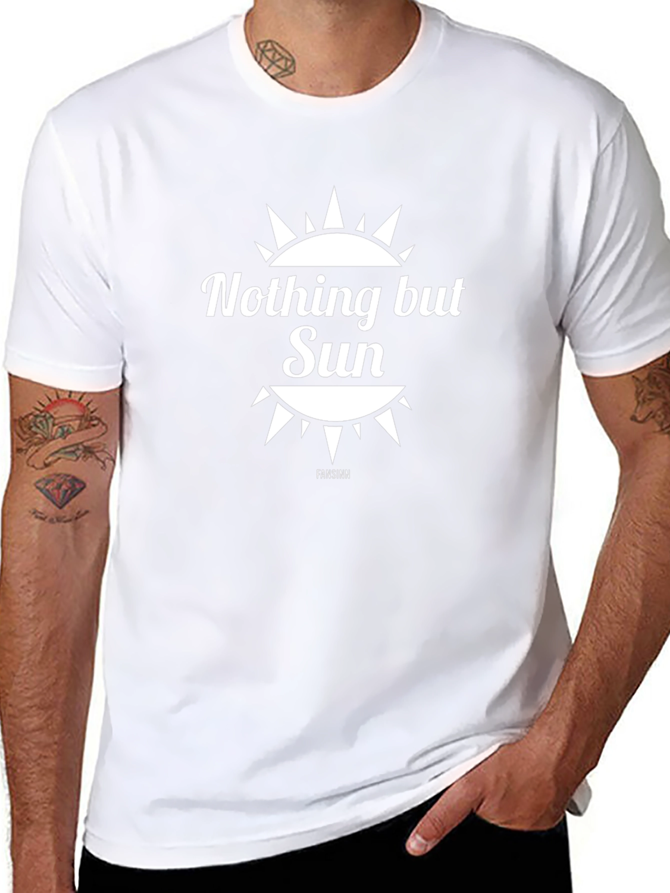 Nothing But Sun Graphic Tee - Casual Comfort