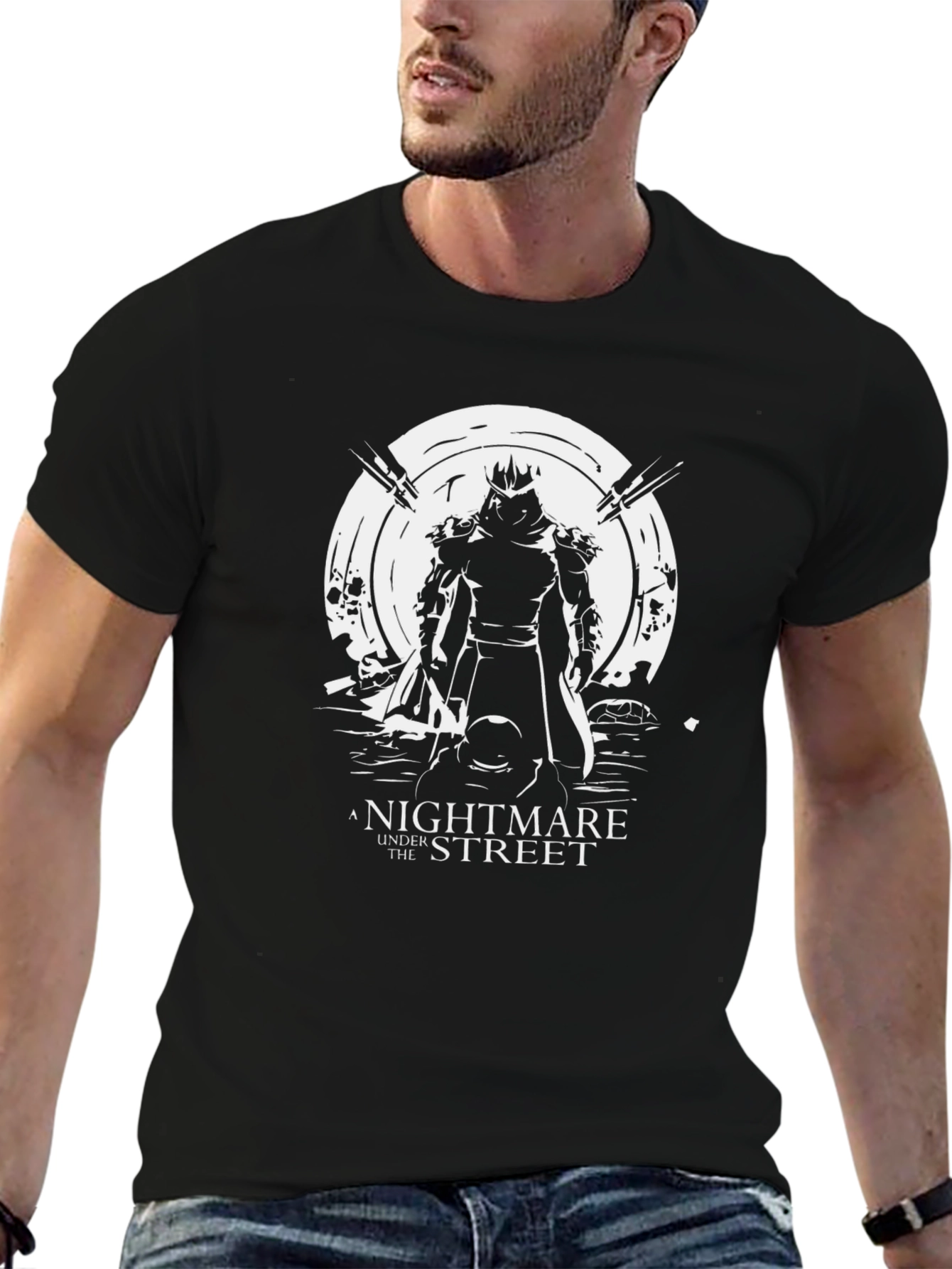 Nightmare Under the Street T-Shirt - Shredder Design