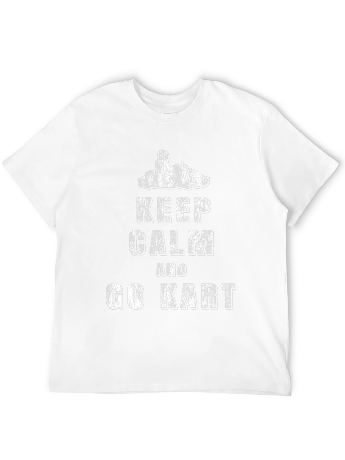 Keep Calm and Go Kart Graphic T-Shirt