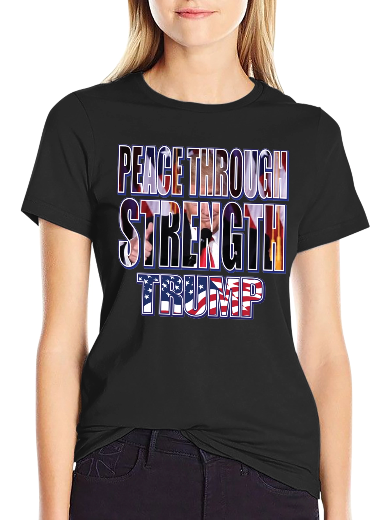 Peace Through Strength Trump T-Shirt