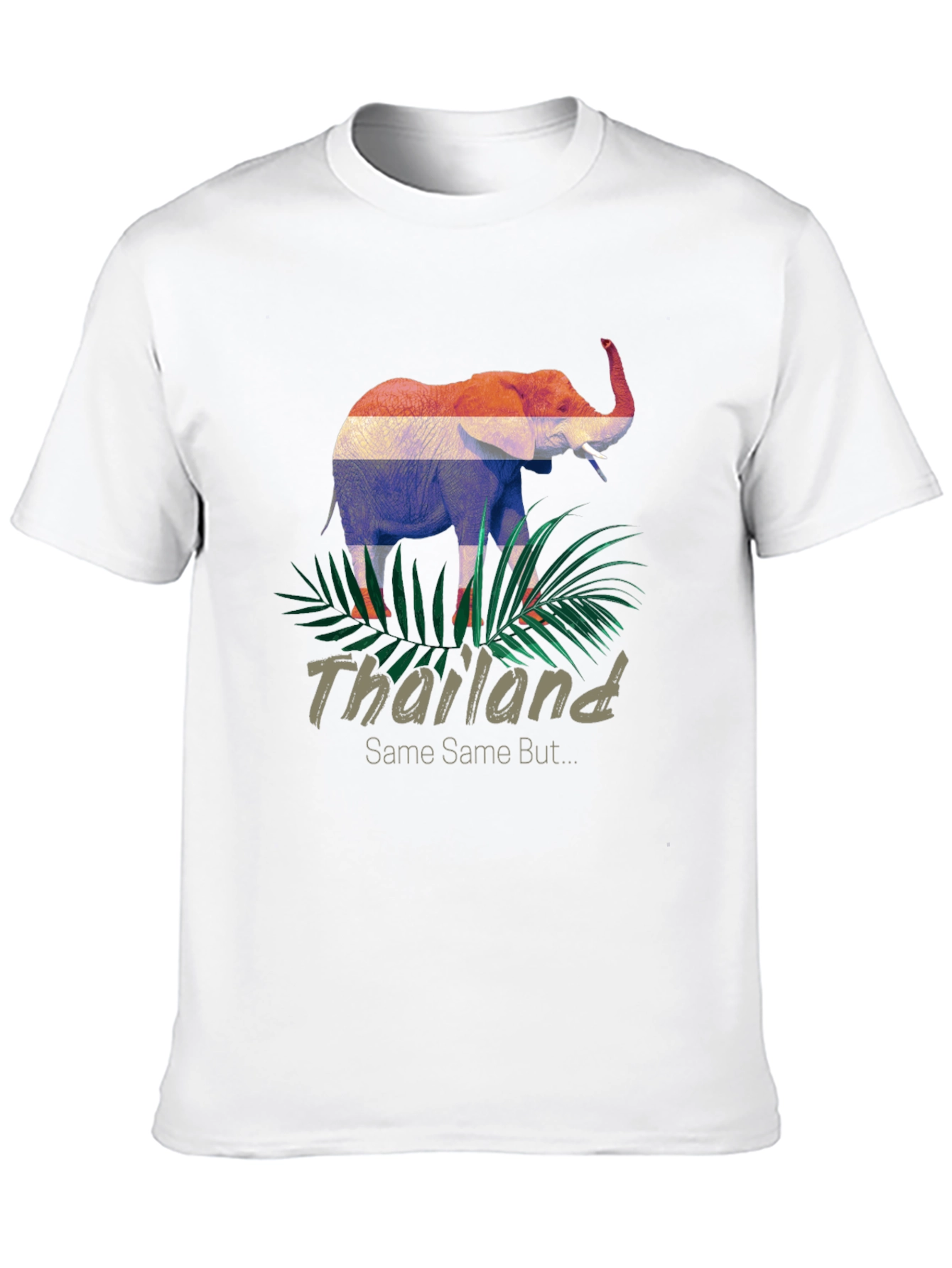 Thailand Elephant T-Shirt - Tropical Design