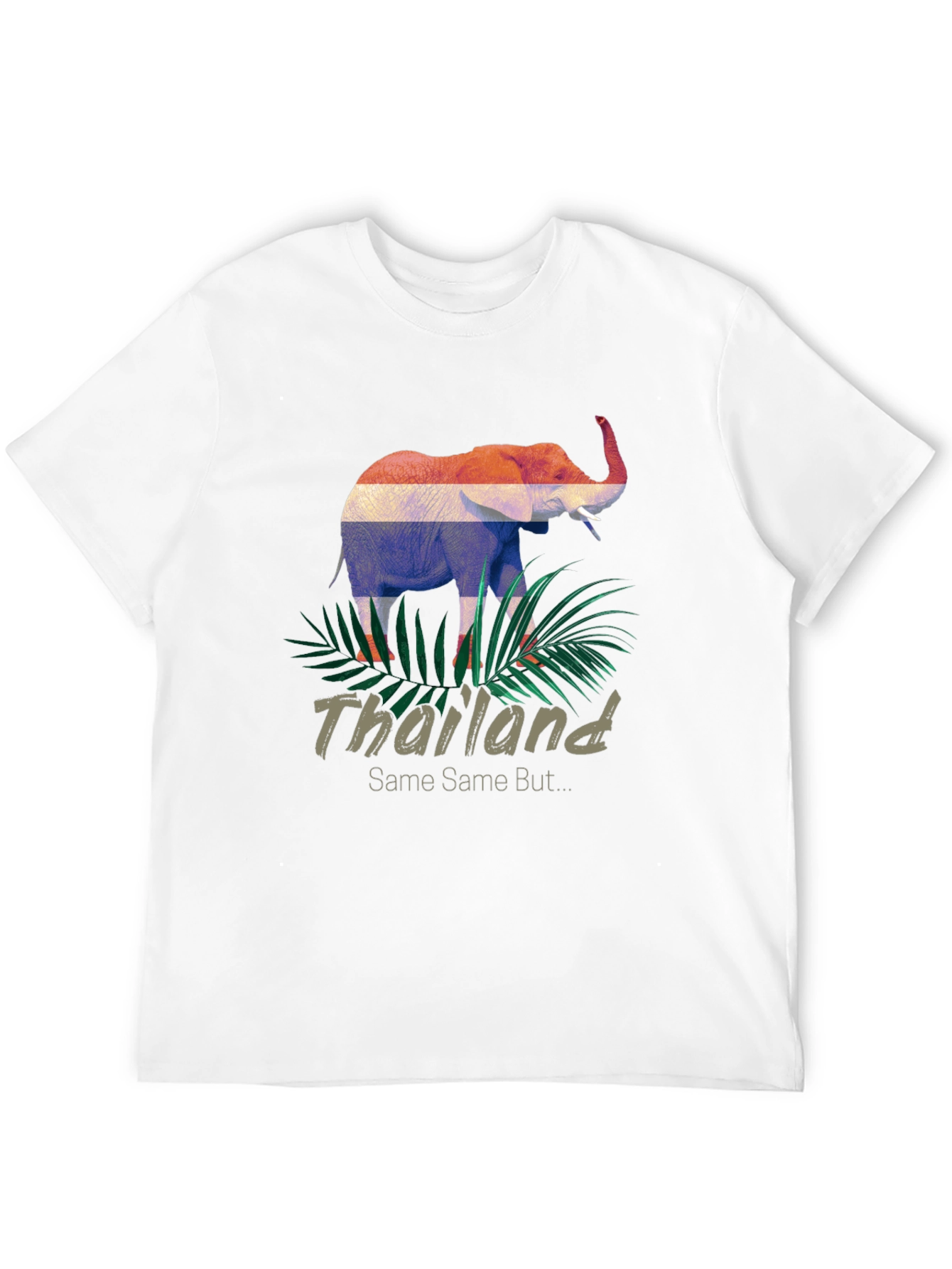 Thailand Elephant T-Shirt - Tropical Design