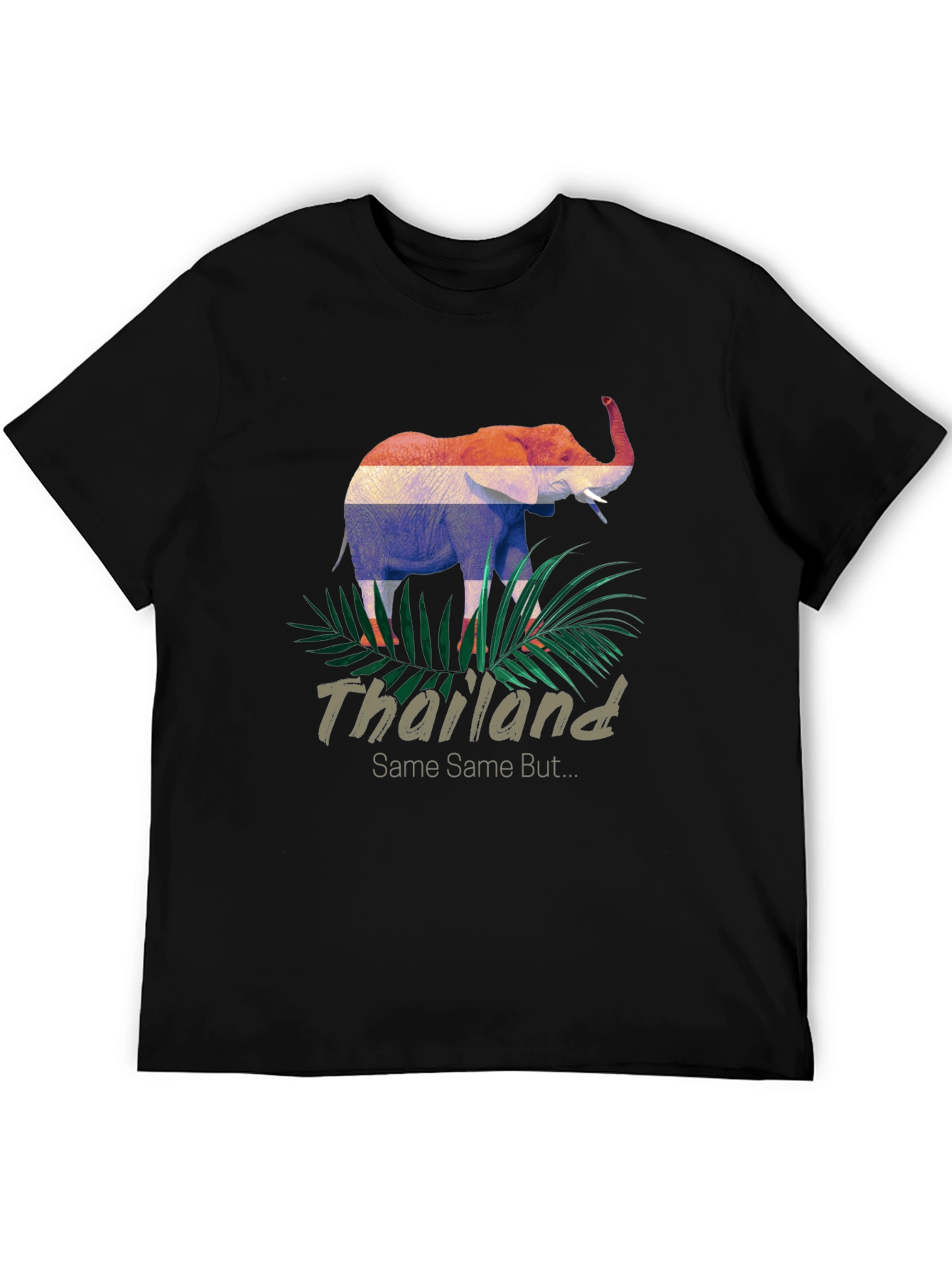 Thailand Elephant T-Shirt - Tropical Design