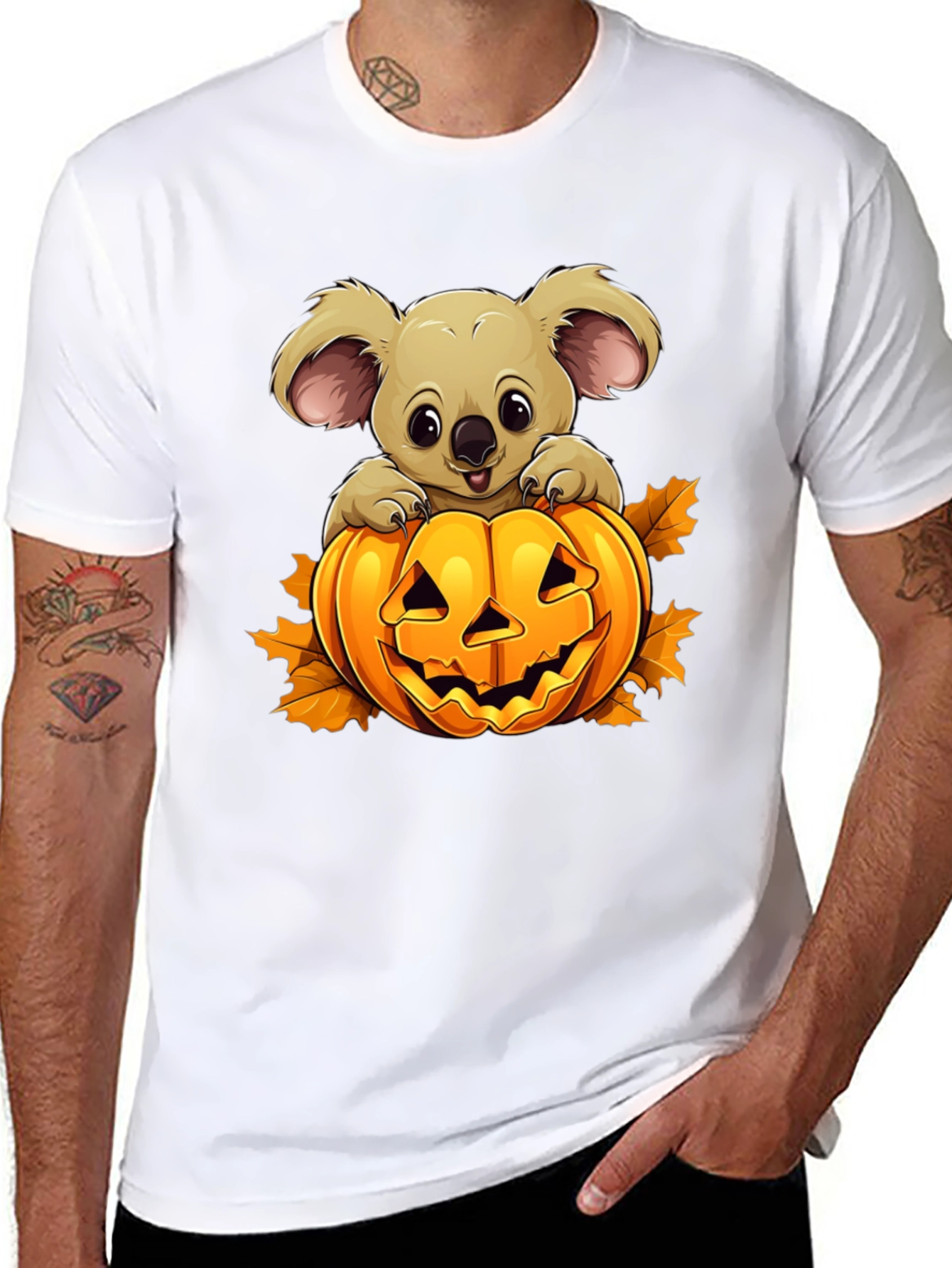 Koala Pumpkin Graphic Tee