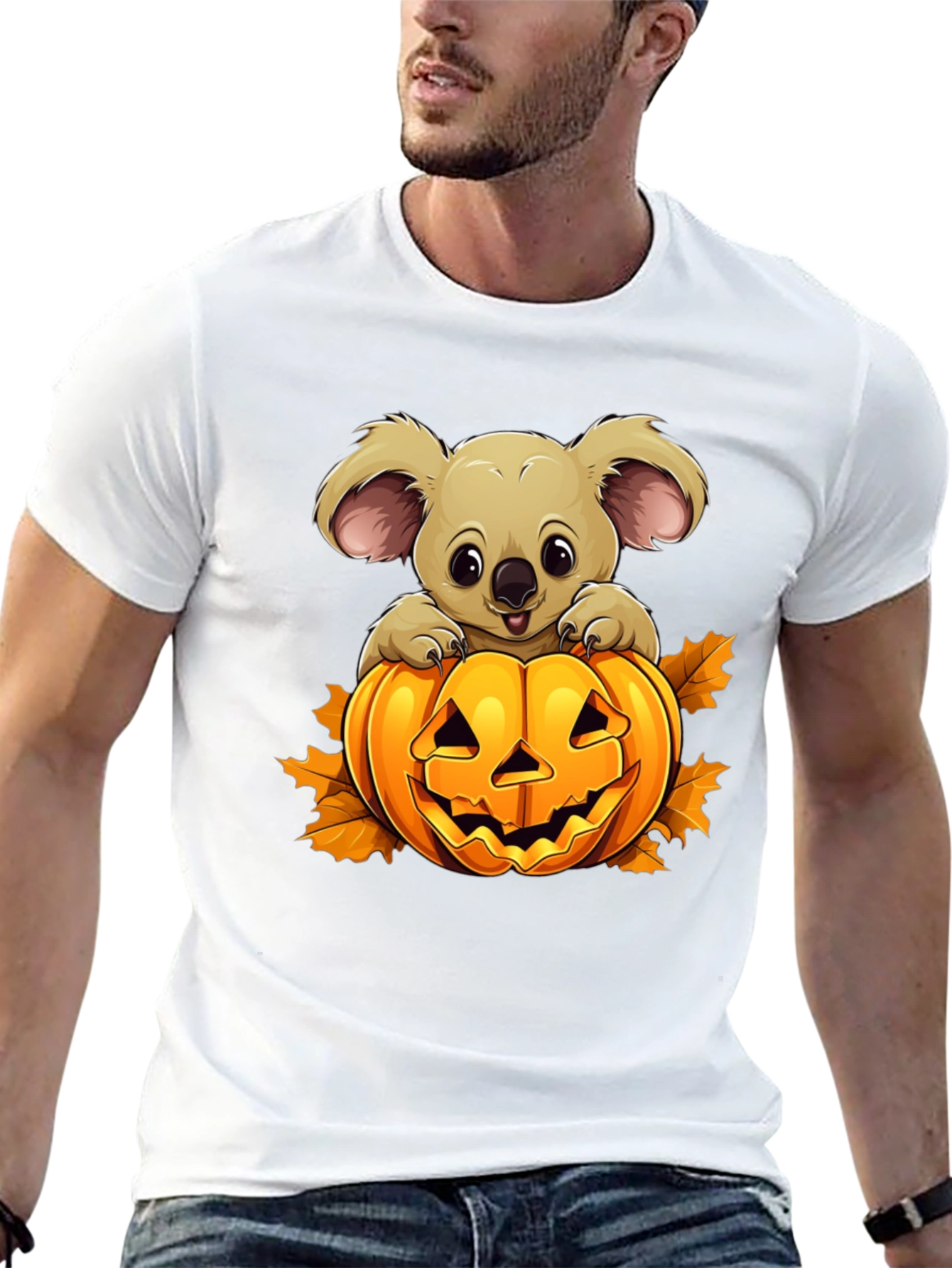 Koala Pumpkin Graphic Tee