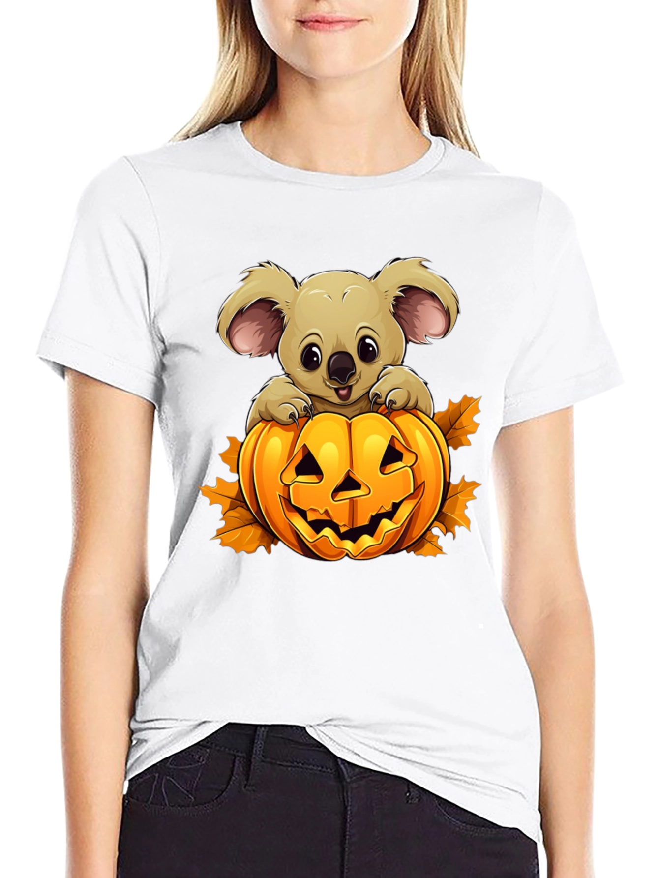 Koala Pumpkin Graphic Tee