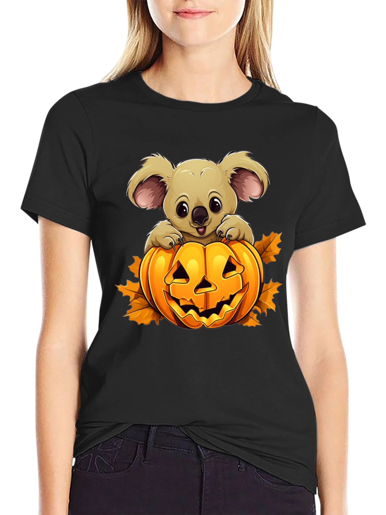 Koala Pumpkin Graphic Tee