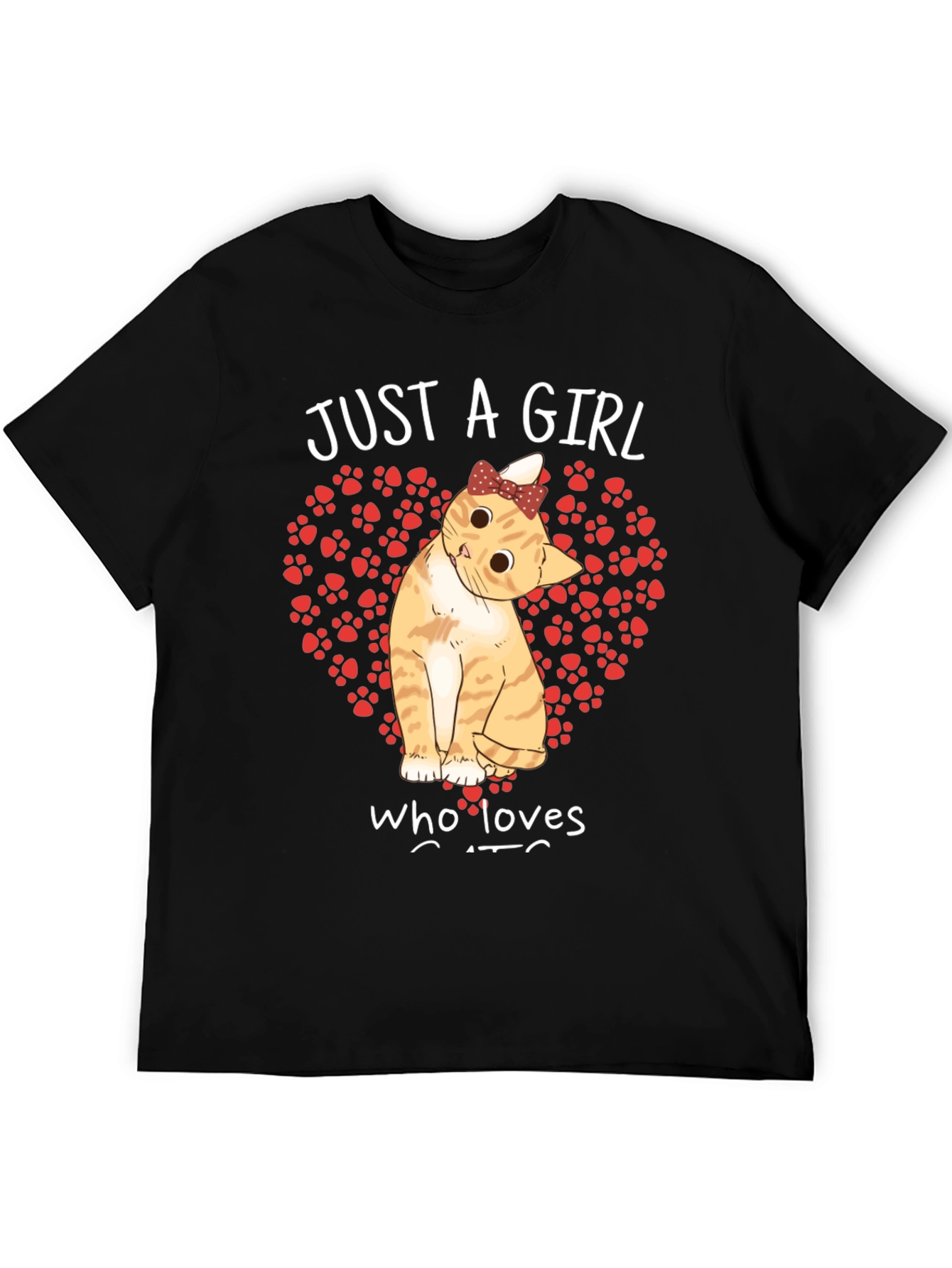 Just A Girl Who Loves Cats T-Shirt