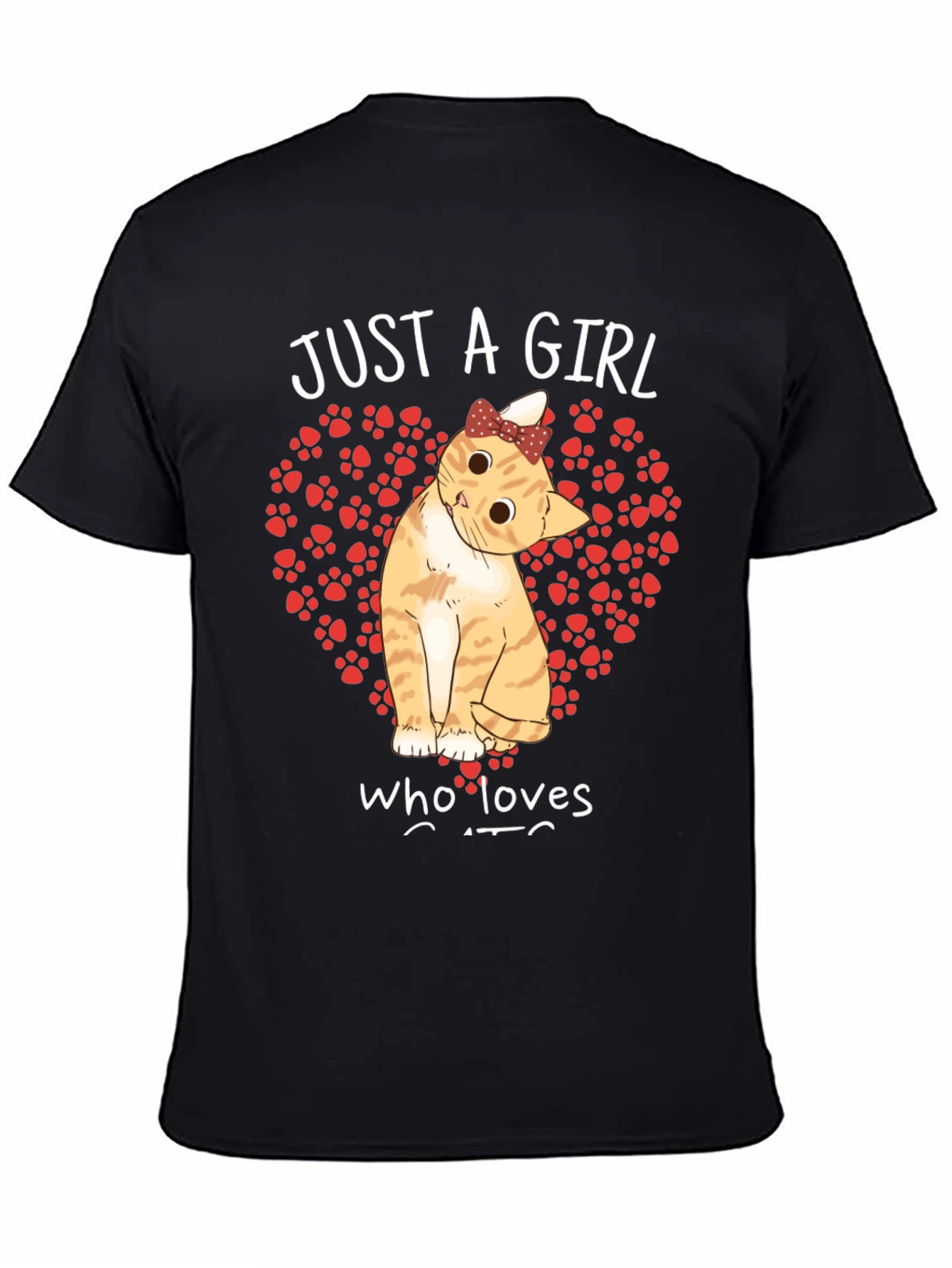 Just A Girl Who Loves Cats T-Shirt