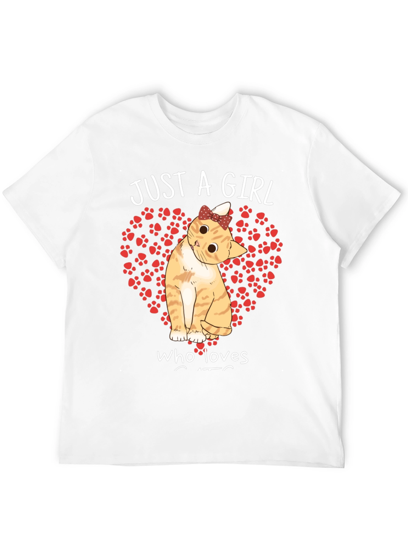 Just A Girl Who Loves Cats T-Shirt