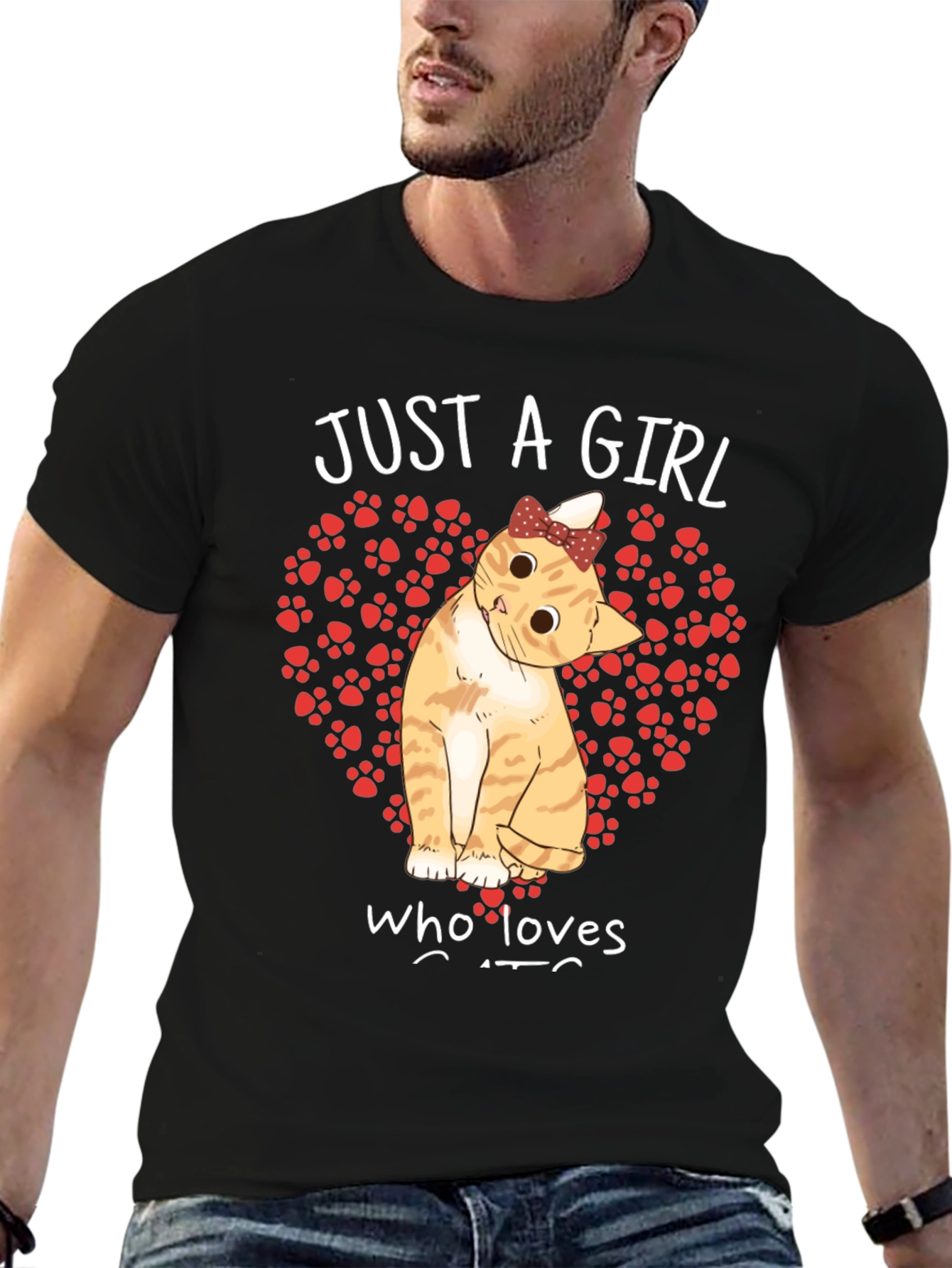 Just A Girl Who Loves Cats T-Shirt