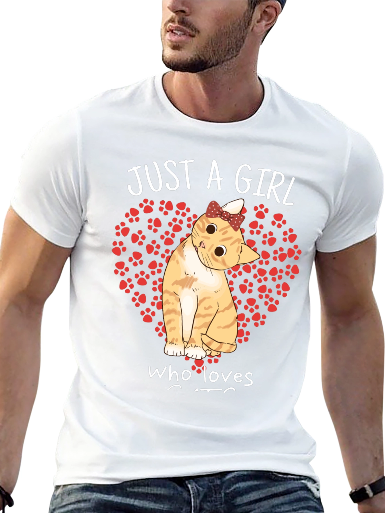 Just A Girl Who Loves Cats T-Shirt