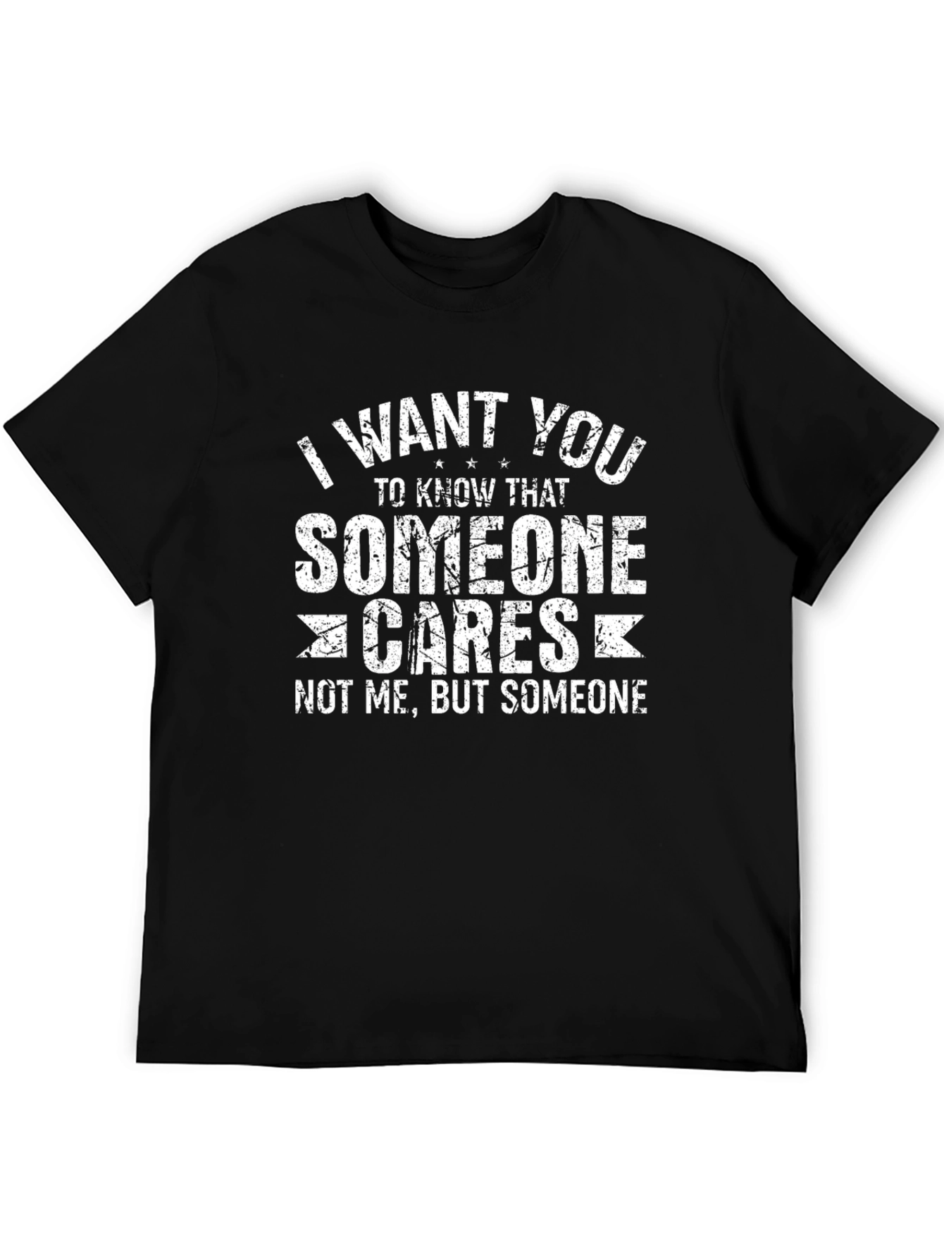 Humorous Someone Cares Graphic Tee