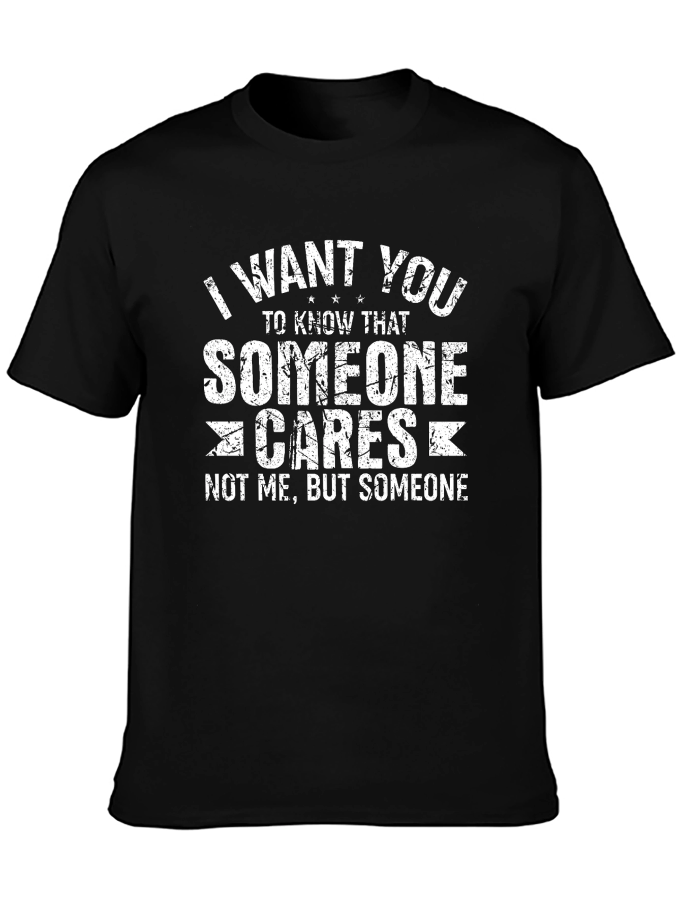 Humorous Someone Cares Graphic Tee