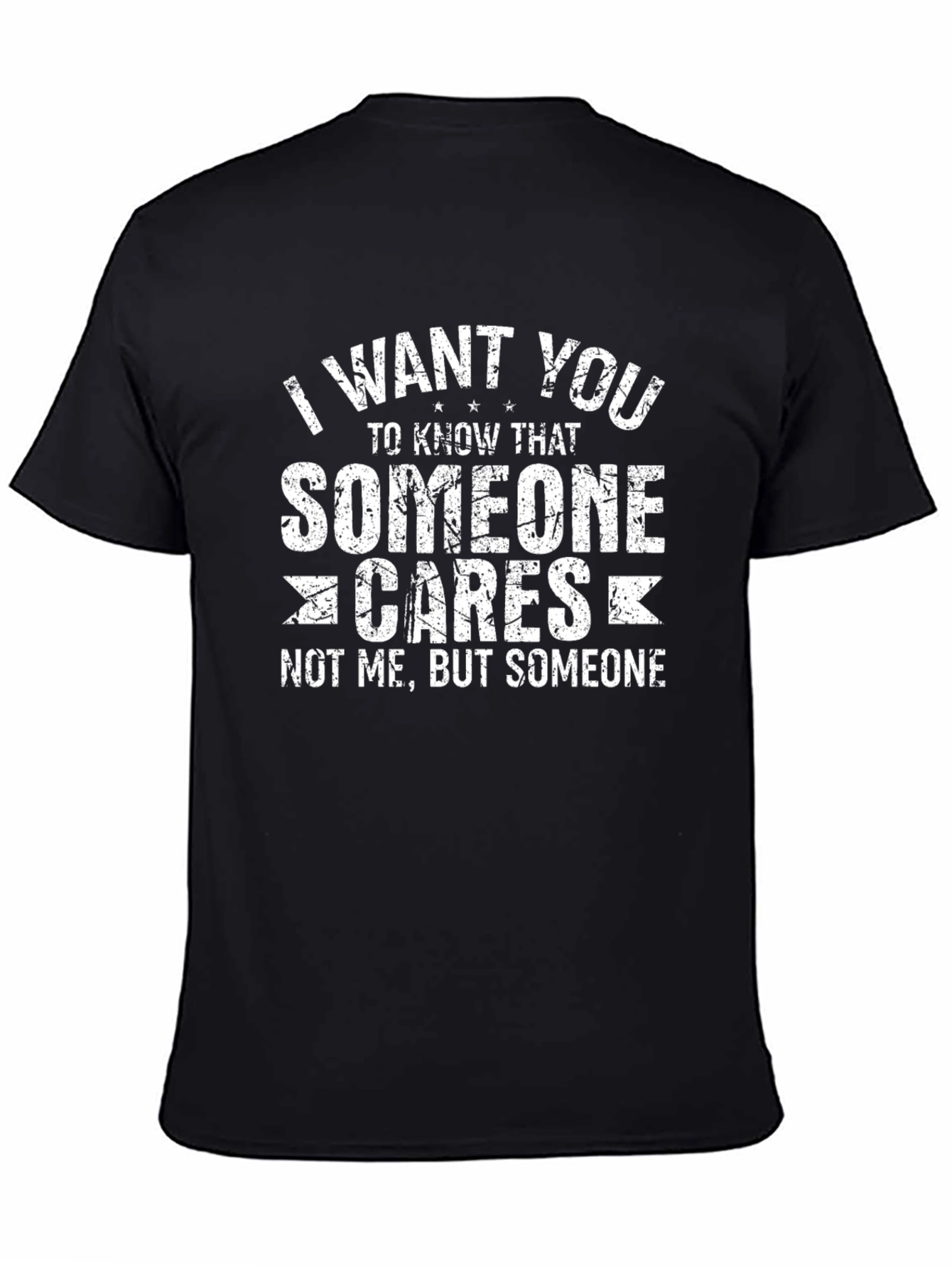 Humorous Someone Cares Graphic Tee