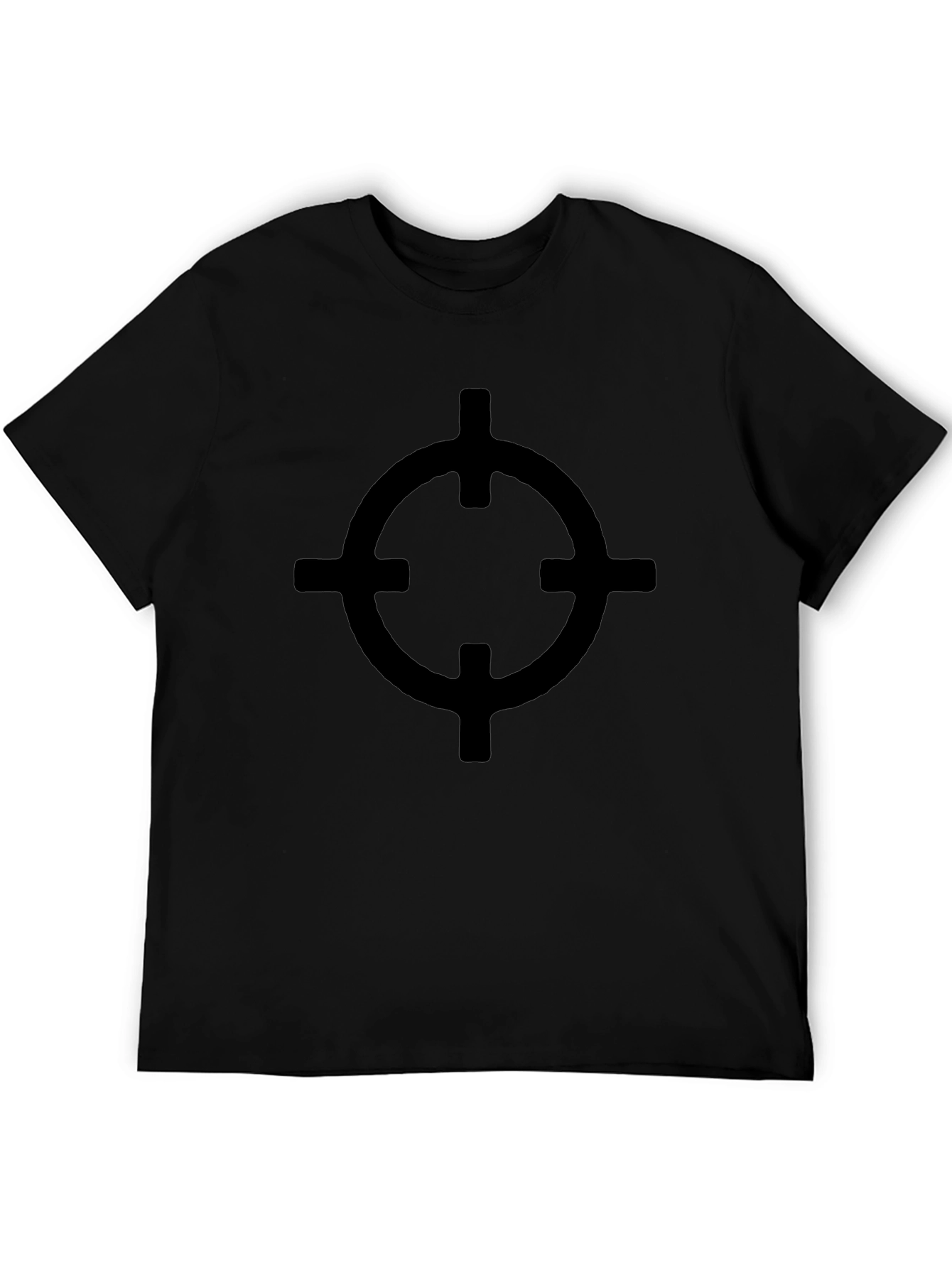 Target Graphic Black T-Shirt - Casual Style