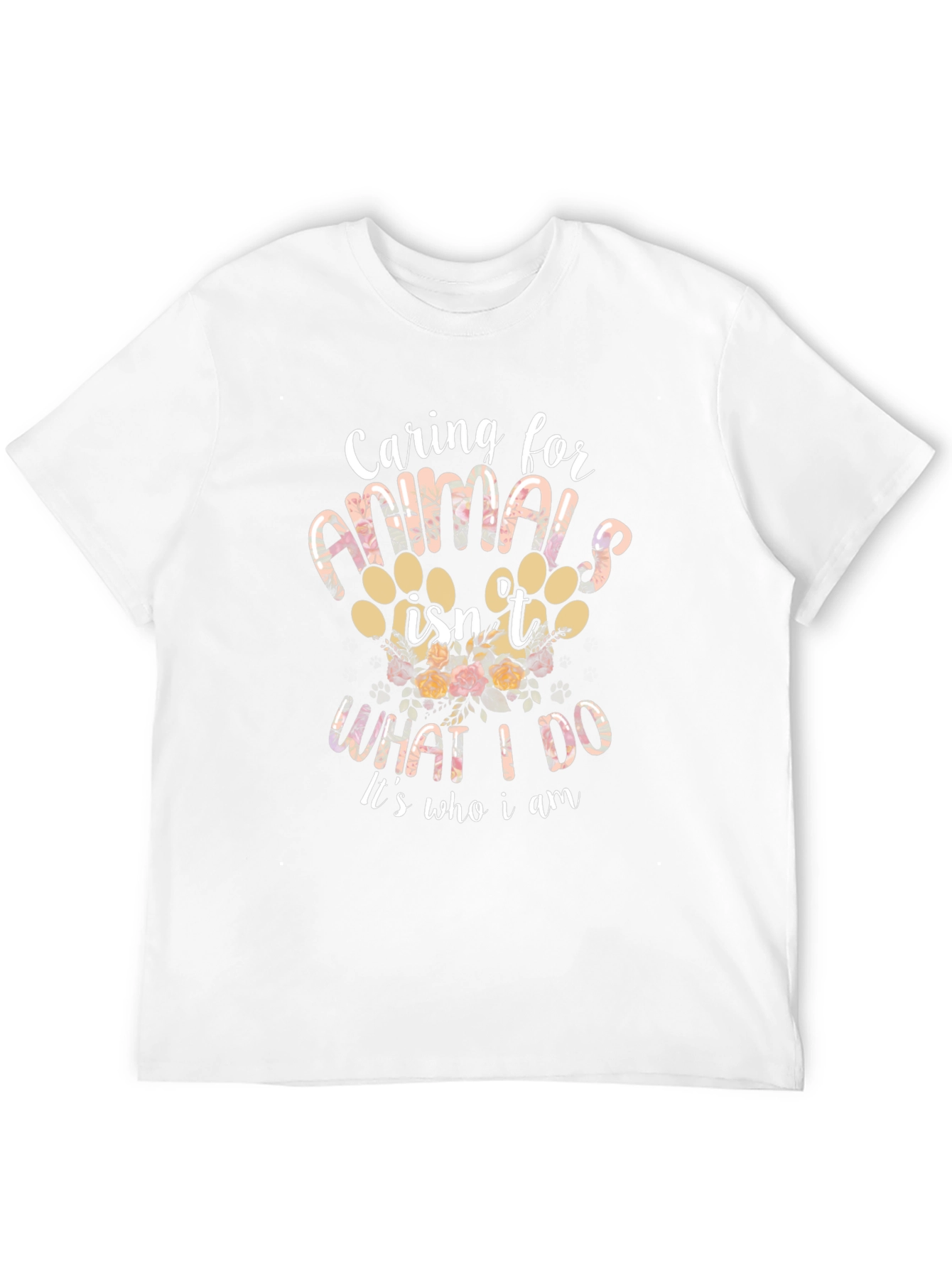 Caring for Animals Graphic T-Shirt