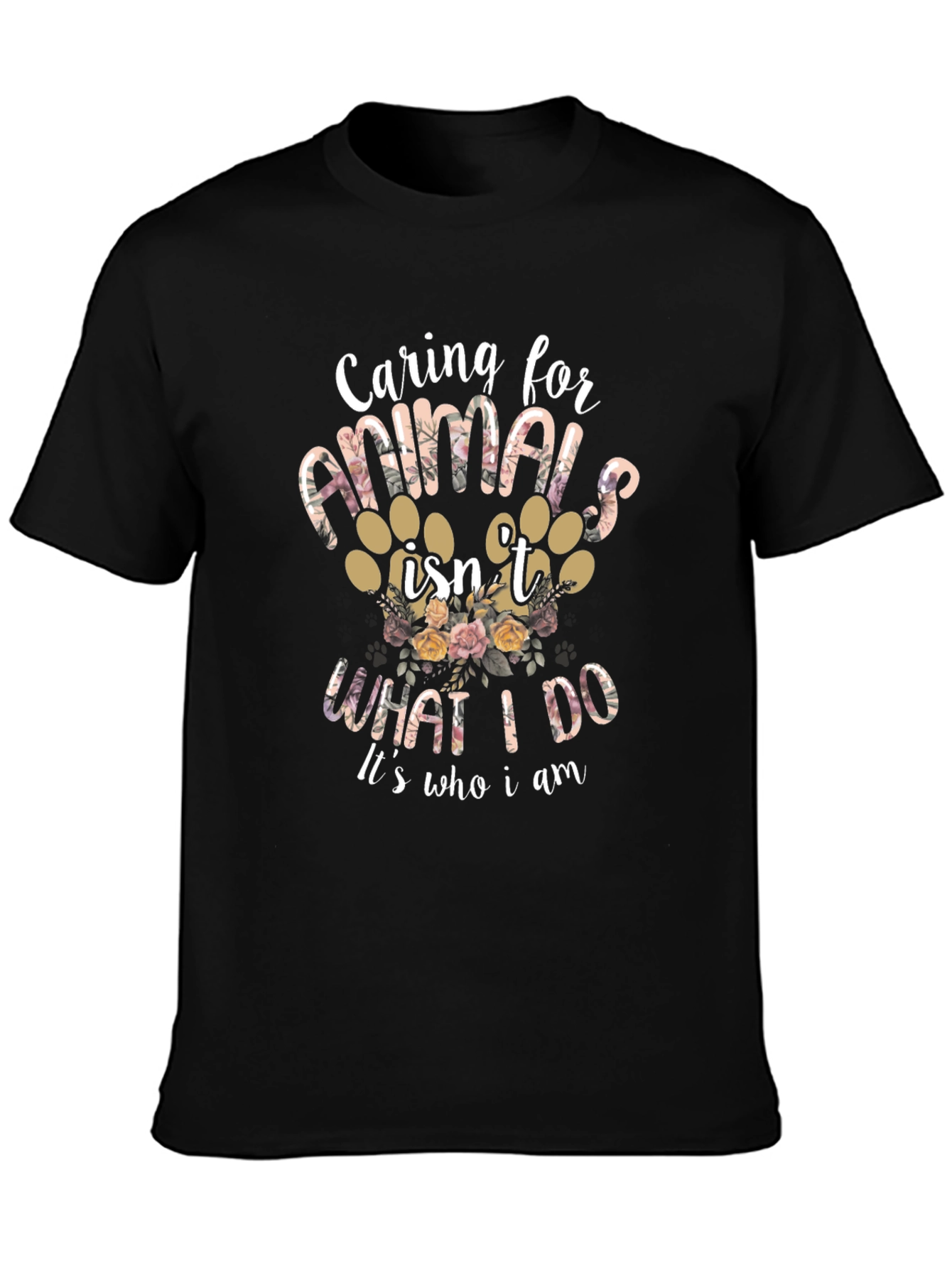 Caring for Animals Graphic T-Shirt